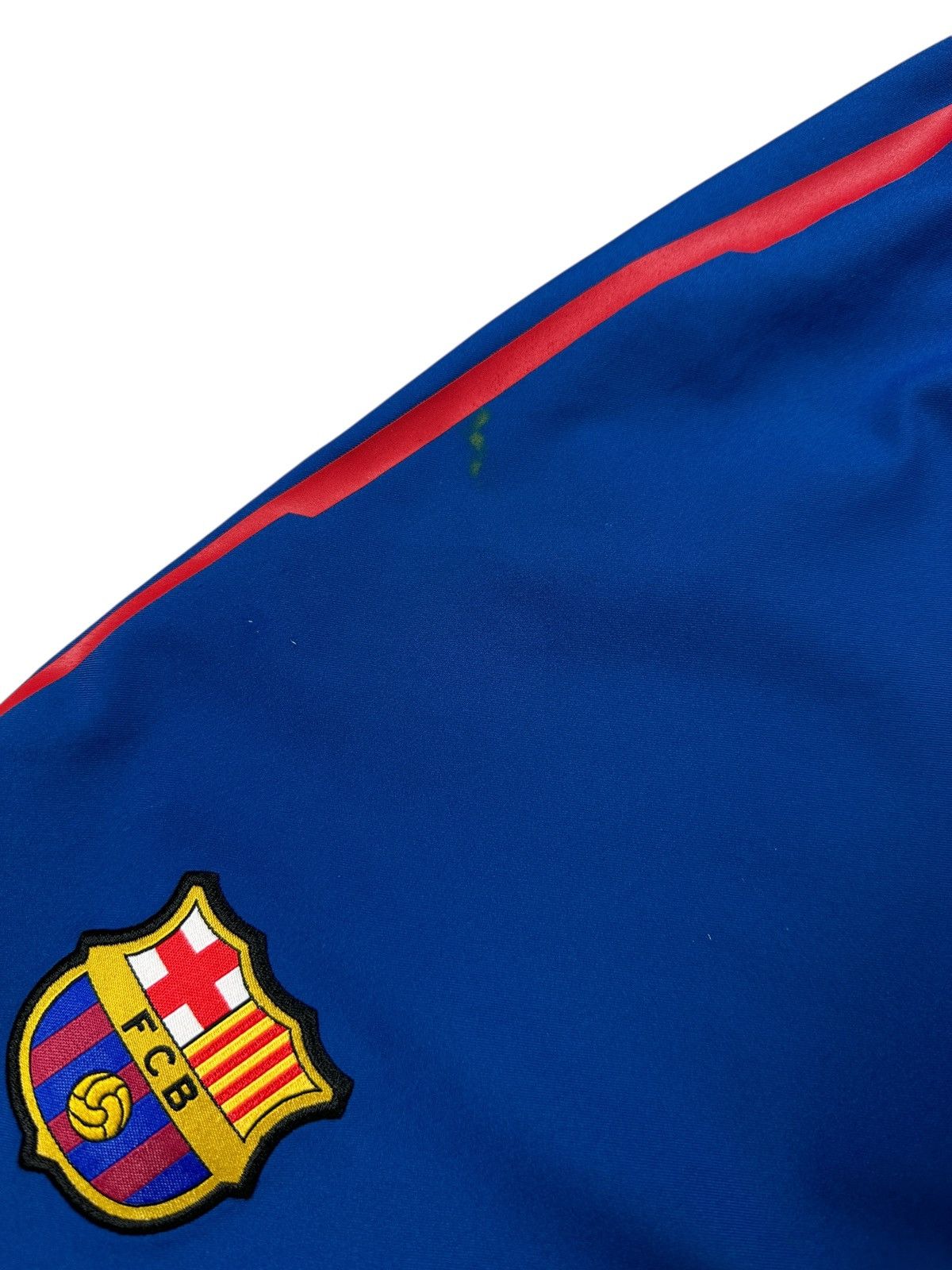 Nike × Vintage Vintage Y2K Nike Dri-Fit Barcelona F.C. Soccer Blue Shorts Size US 36 / EU 52 - 6 Thumbnail