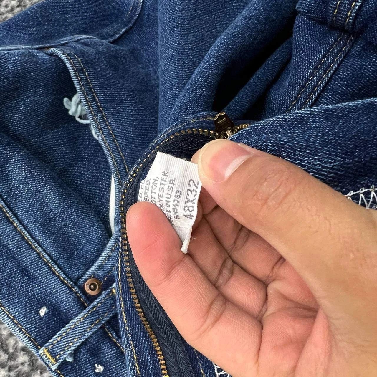 Lee Vintage Lee Jeans 48x32 Denim Pants Straight Outdoor Pocket Size US 32 / EU 48 - 7 Thumbnail