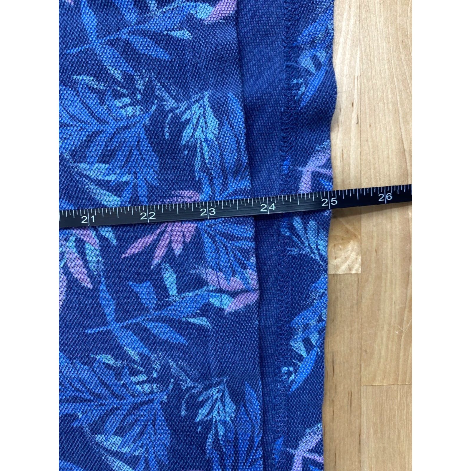 Izod Izod Polo Shirt Mens L Blue Short Sleeve Floral Tropical Golf 100% Cotton Regular Size US XL / EU 56 / 4 - 4 Thumbnail