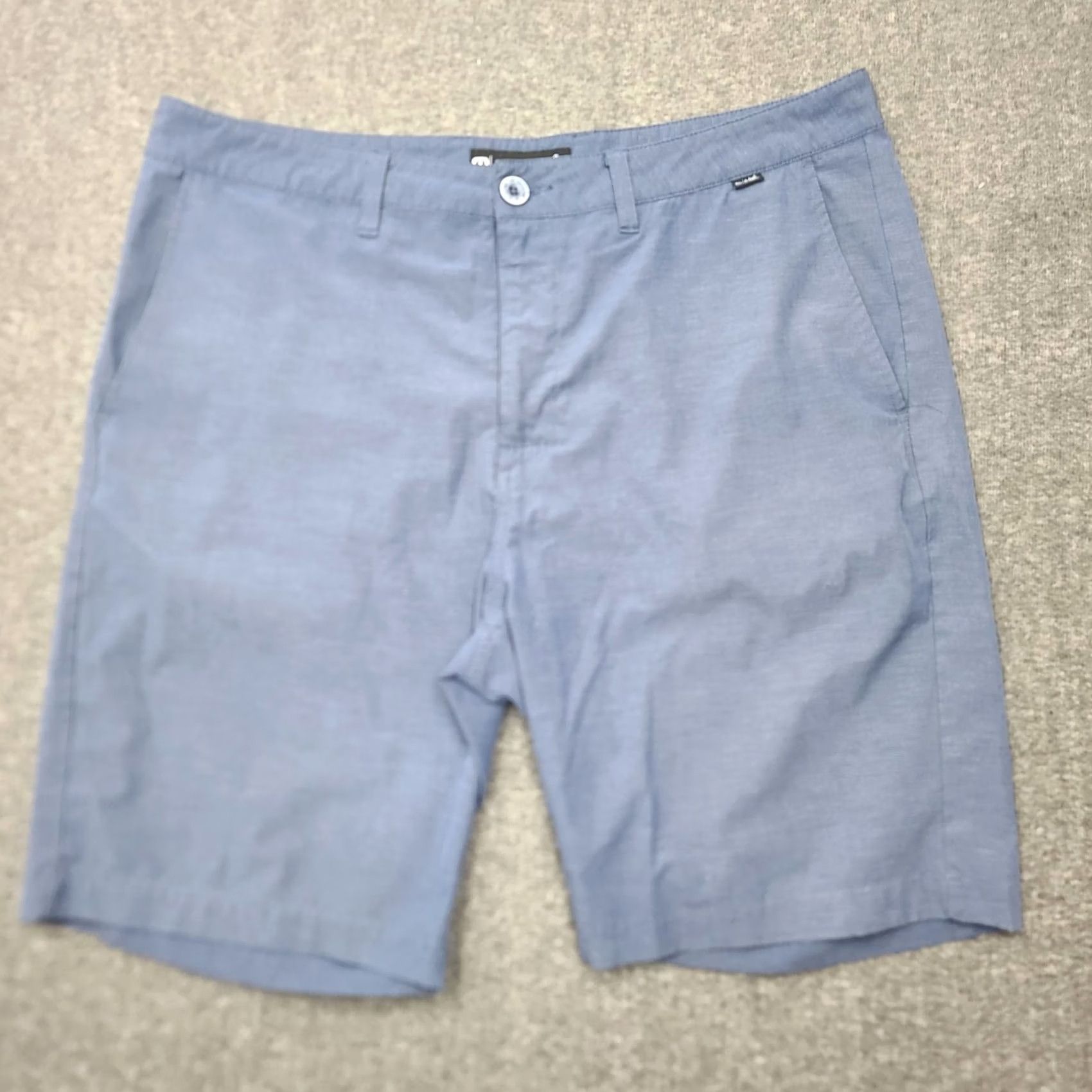 TravisMathew TravisMathew Beck Men’s 36 Blue Golf Shorts Performance Stretch Lightweight 10in Chino Casual Summer (Mens) Size US 36 / EU 52 - 2 Thumbnail