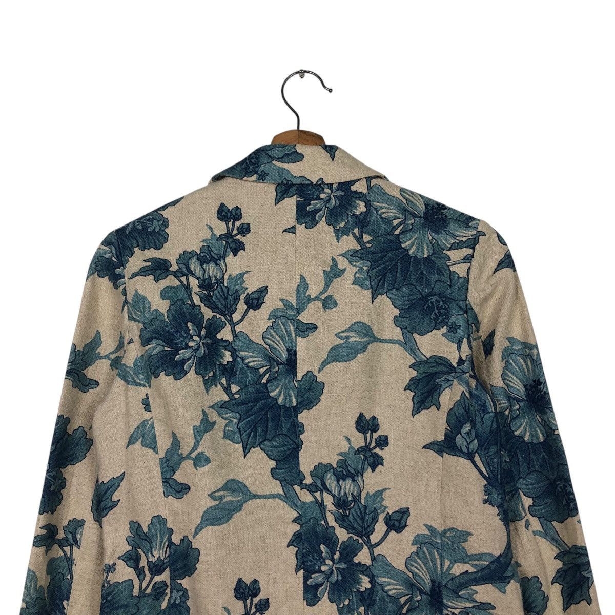 Japanese Brand × Junko Shimada 📌Cropped Biker Jacket 49 Av Junko Shimada Floral Design Size US M / EU 48-50 / 2 - 10 Thumbnail