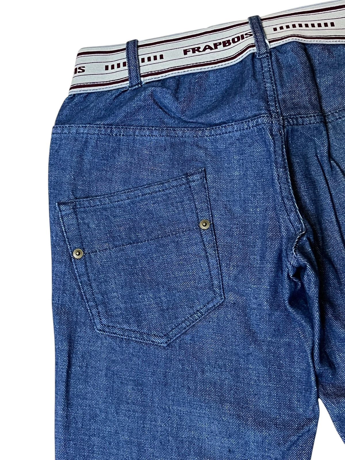 Issey Miyake ICONIC🔥FRAPBOIS ISSEY MIYAKE STRETCH COTTON JEANS Size US 30 / EU 46 - 9 Thumbnail