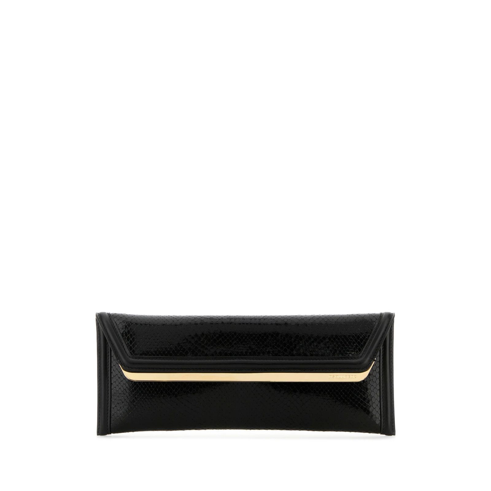 Dsquared2 DSQUARED2 Evening Black Embossed Leather Clutch Bag New & Au Size ONE SIZE - 1 Thumbnail