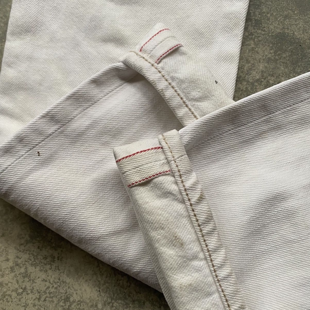KURO Kuro Selvedge White Denim Size US 30 / EU 46 - 7 Thumbnail