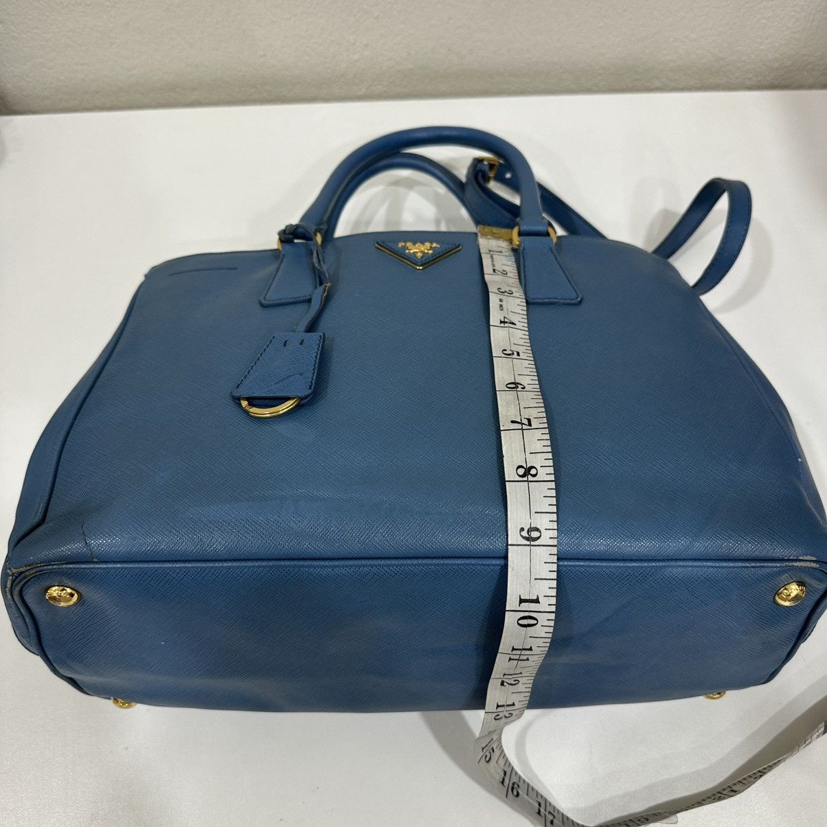 Prada PRADA GALLERIA SATCHEL TWO WAY BAG SAFFIANO LEATHER Size ONE SIZE - 17 Thumbnail