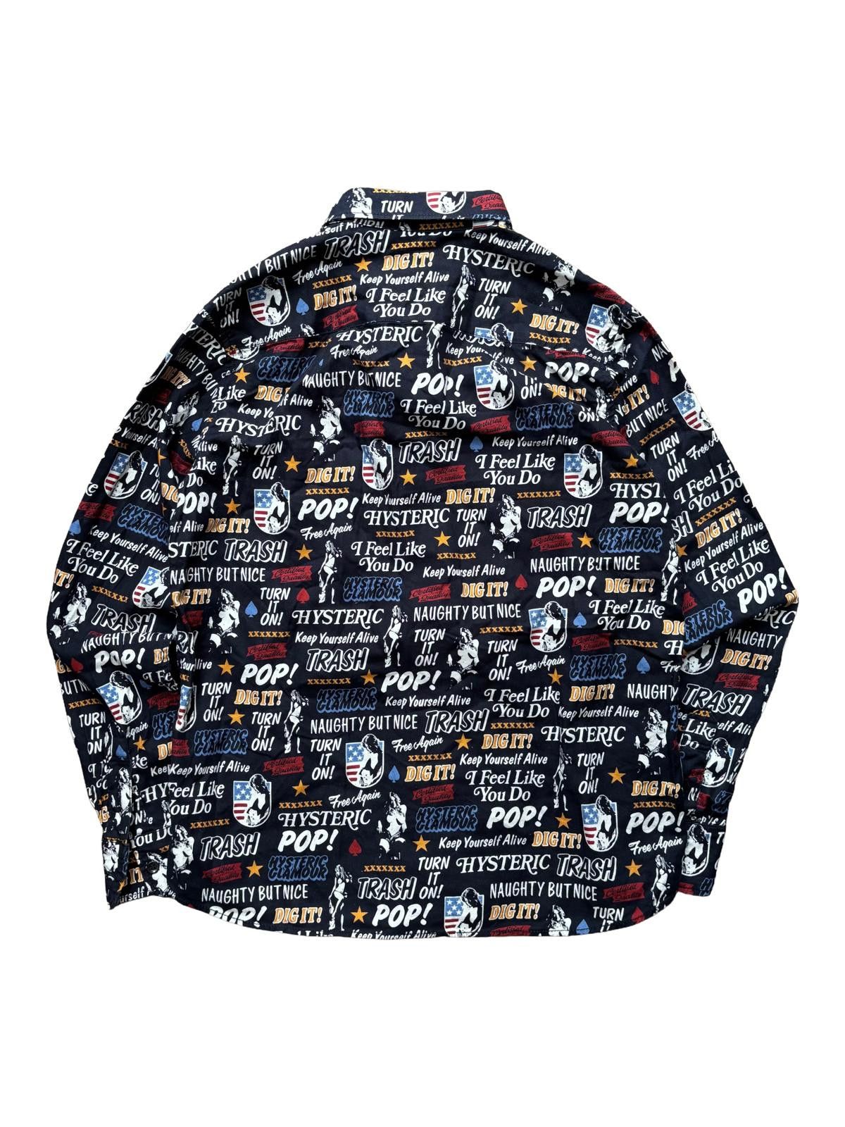 Hysteric Glamour Hysteric Glamour Graphic Shirt Small Size US S / EU 44-46 / 1 - 4 Thumbnail