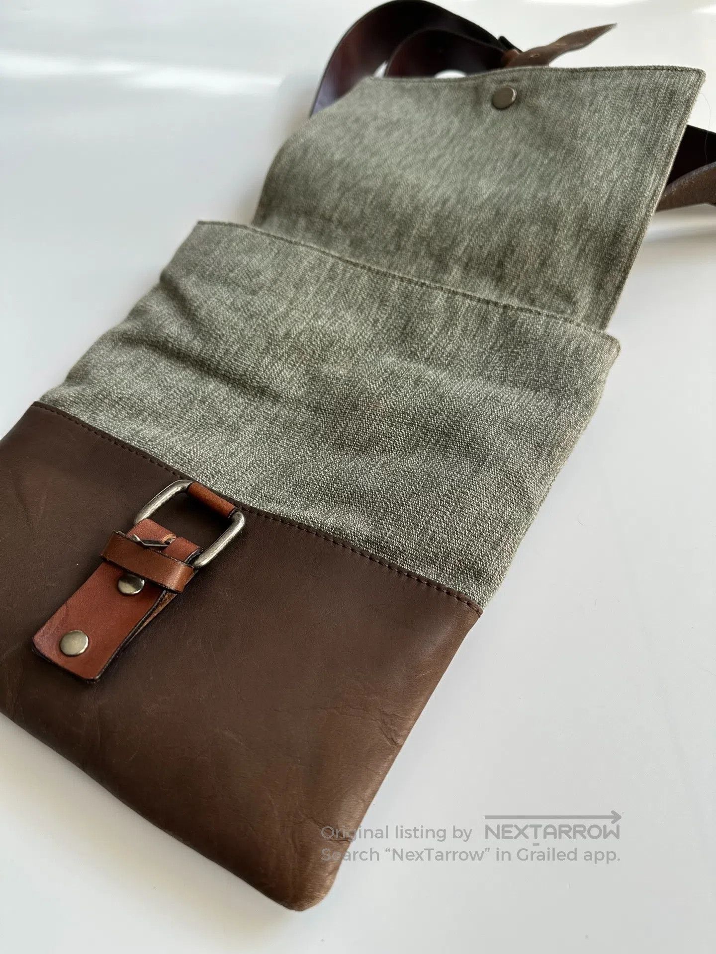 Dries Van Noten DRIES VAN NOTEN horse fur Spliced crossbody bag| Size ONE SIZE - 3 Thumbnail