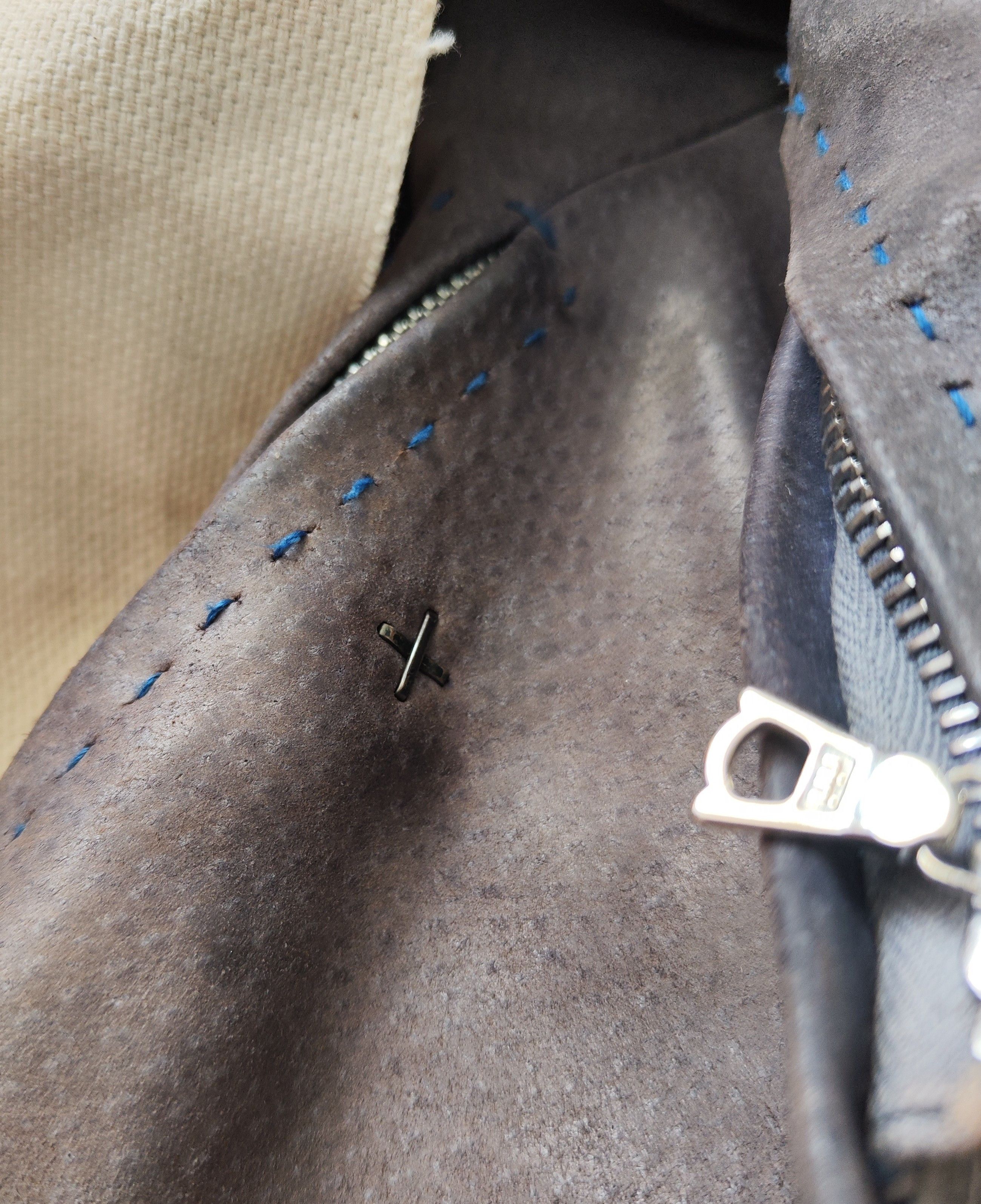 Ma+ Aviator leather jacket.Like C Christian Poell or Rick Owens Size S / US 4 / IT 40 - 6 Thumbnail