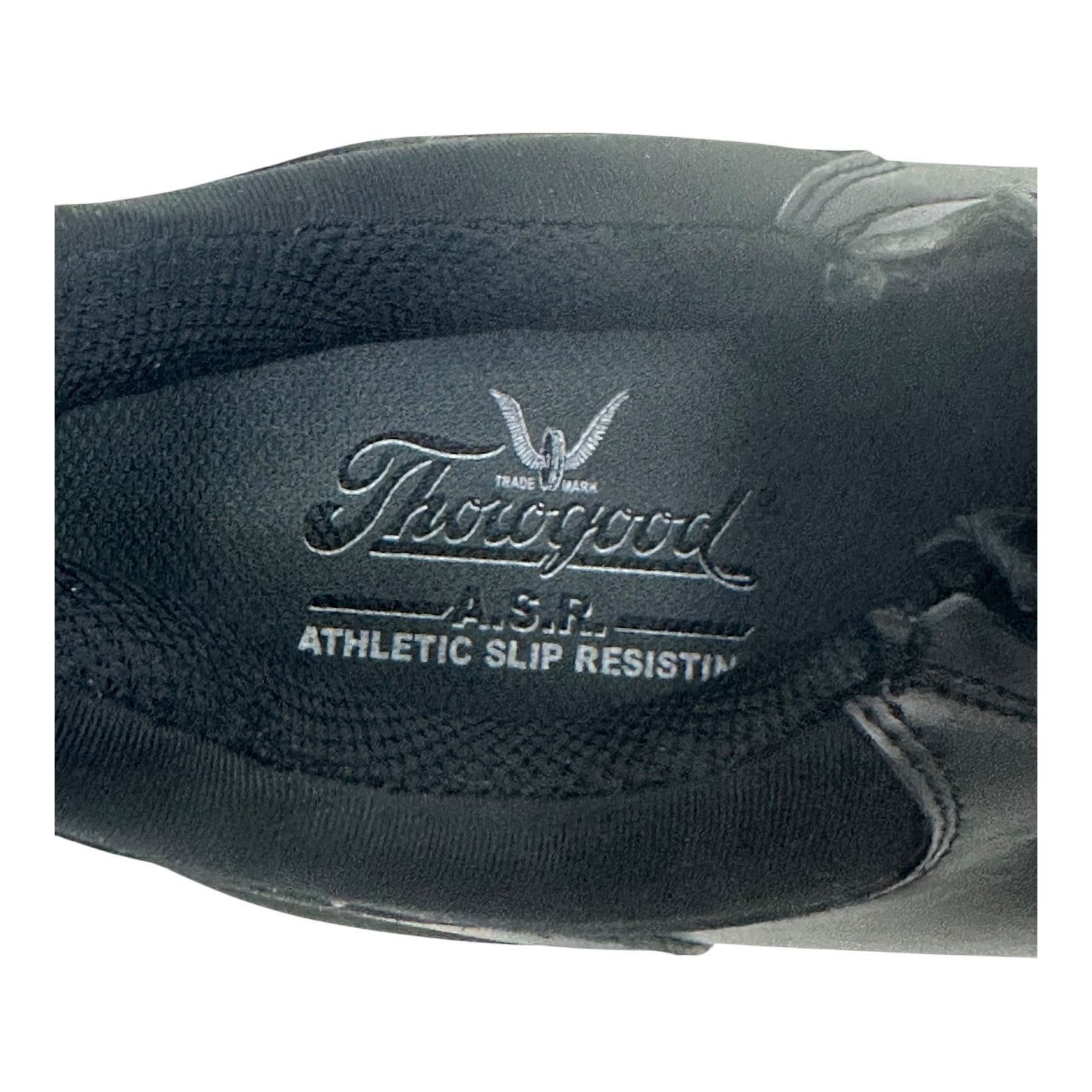 Thorogood Thorogood Mens 14M ASR Slip-Resistant Black Leather Work Sho Size US 14 / EU 47 - 12 Thumbnail