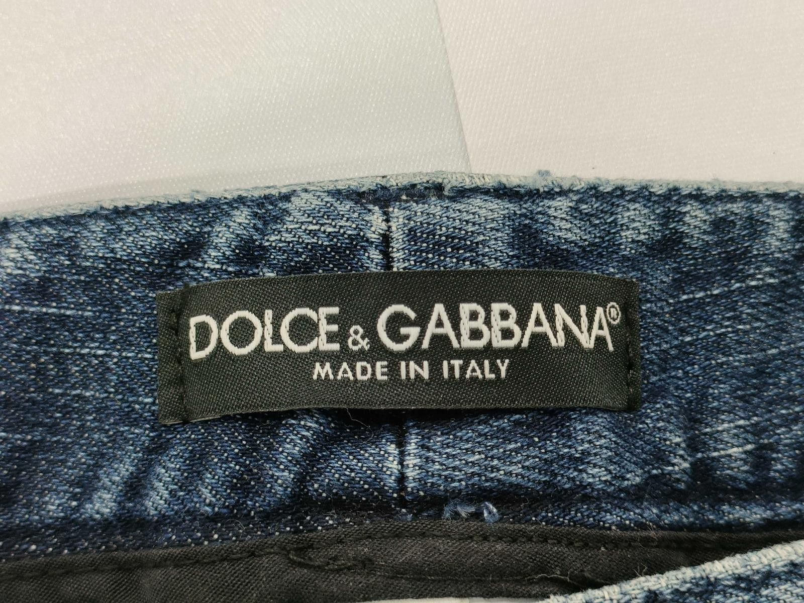 Dolce & Gabbana Dolce & Gabbana Jeweled Denim Jeans Size 30" / US 8 / IT 44 - 5 Thumbnail