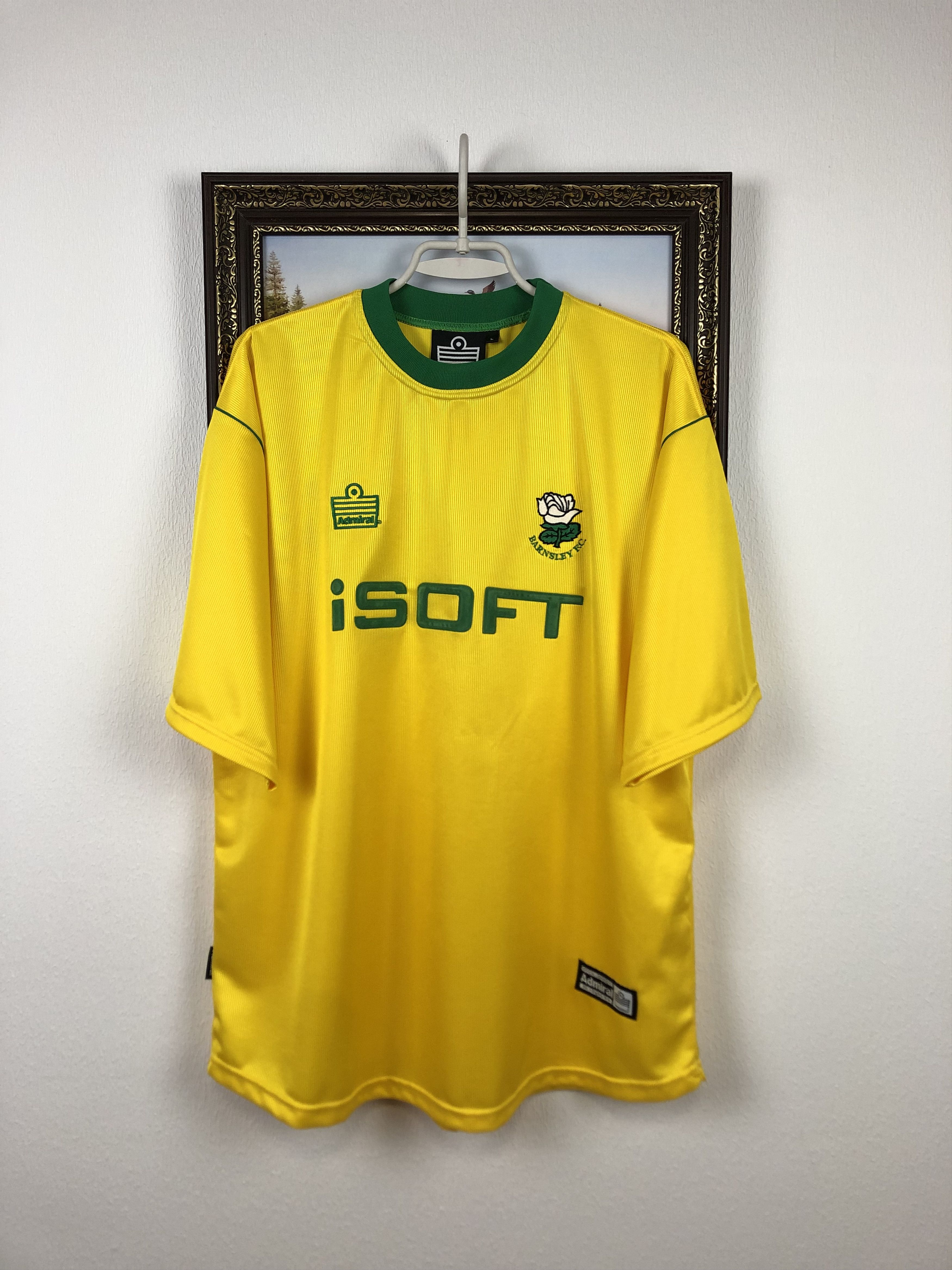 Barnsley Away football shirt 2001 Soccer Jersey Admiral Rare