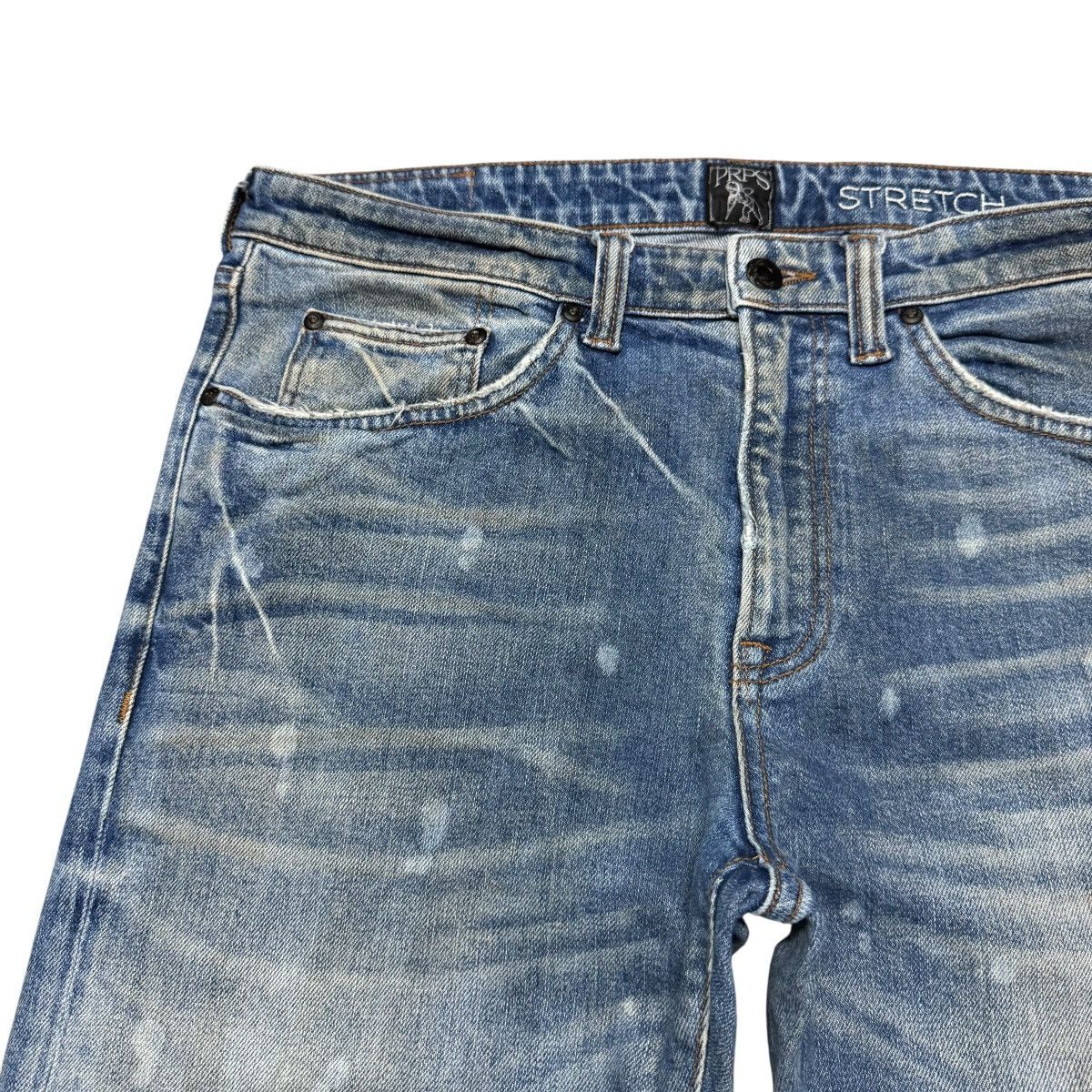 Prps Prps Le Sabre Slim Denim Painter Jeans Size US 34 / EU 50 - 4 Thumbnail
