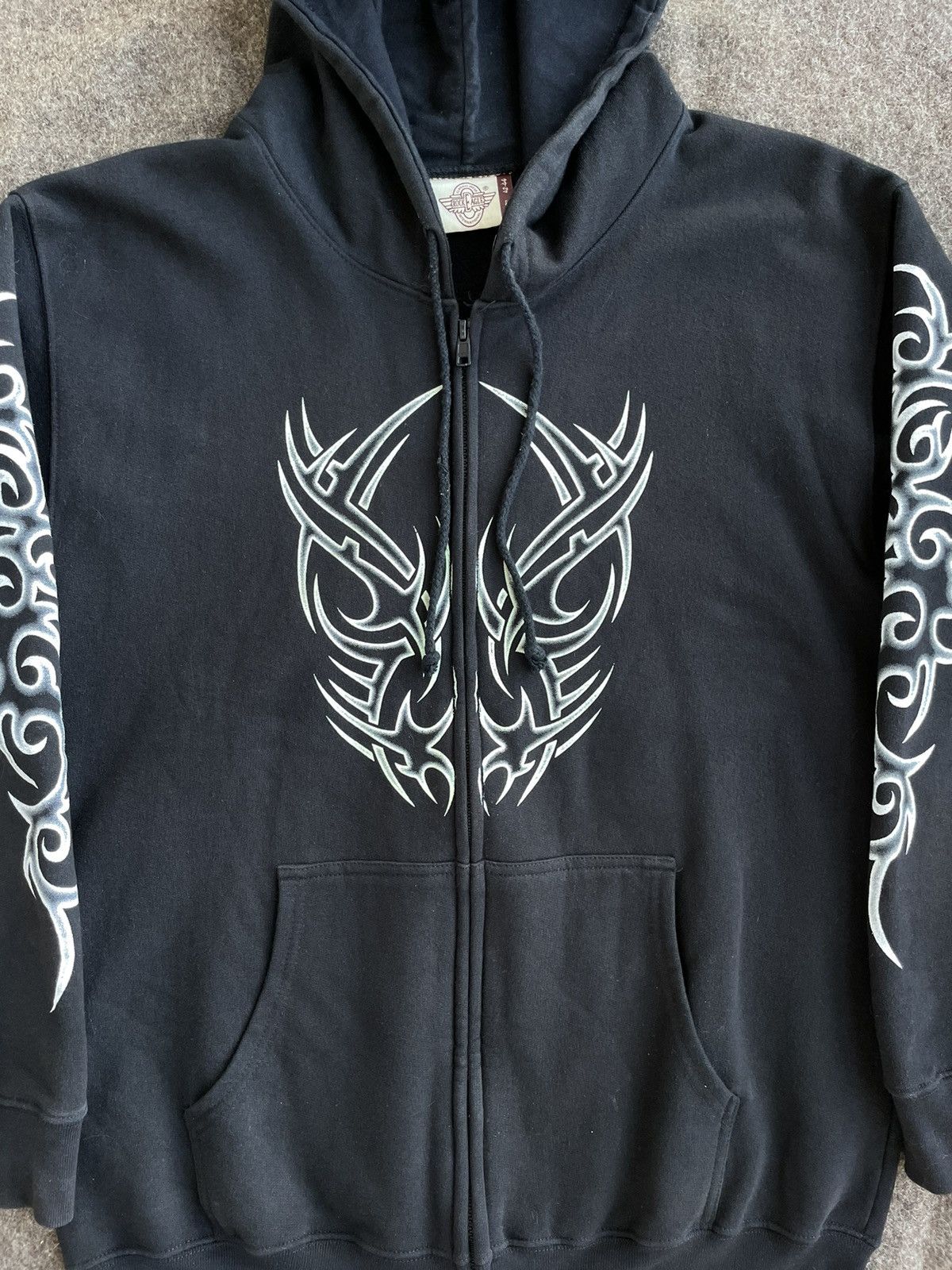 Other Rock Eagle Trible Y2K Zip Hoodie Size US L / EU 52-54 / 3 - 2 Thumbnail