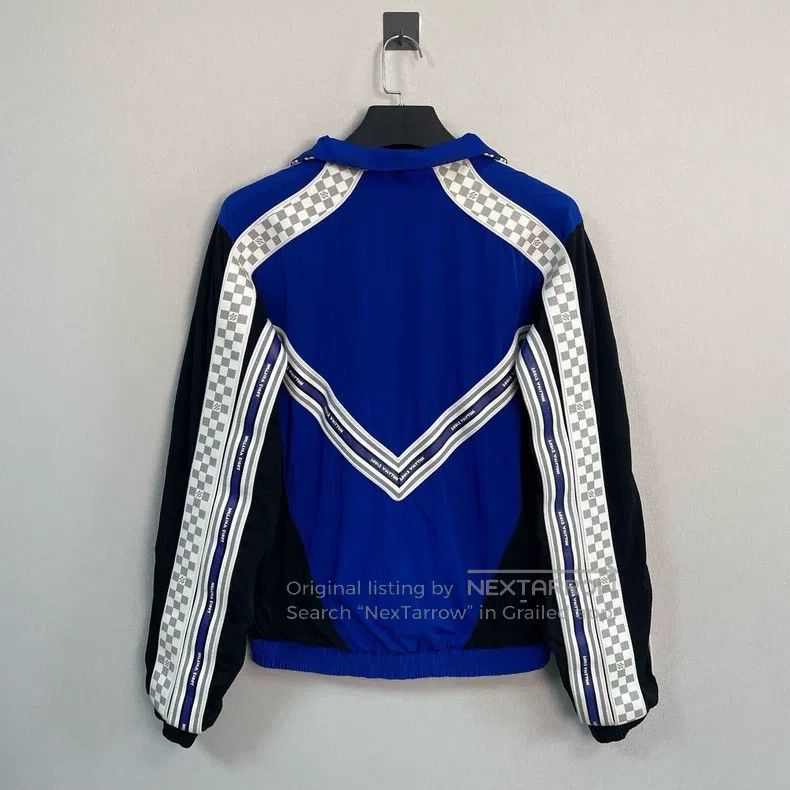 Louis Vuitton Louis Vuitton New Checkerboard Leather Jacket Size US M / EU 48-50 / 2 - 2 Thumbnail