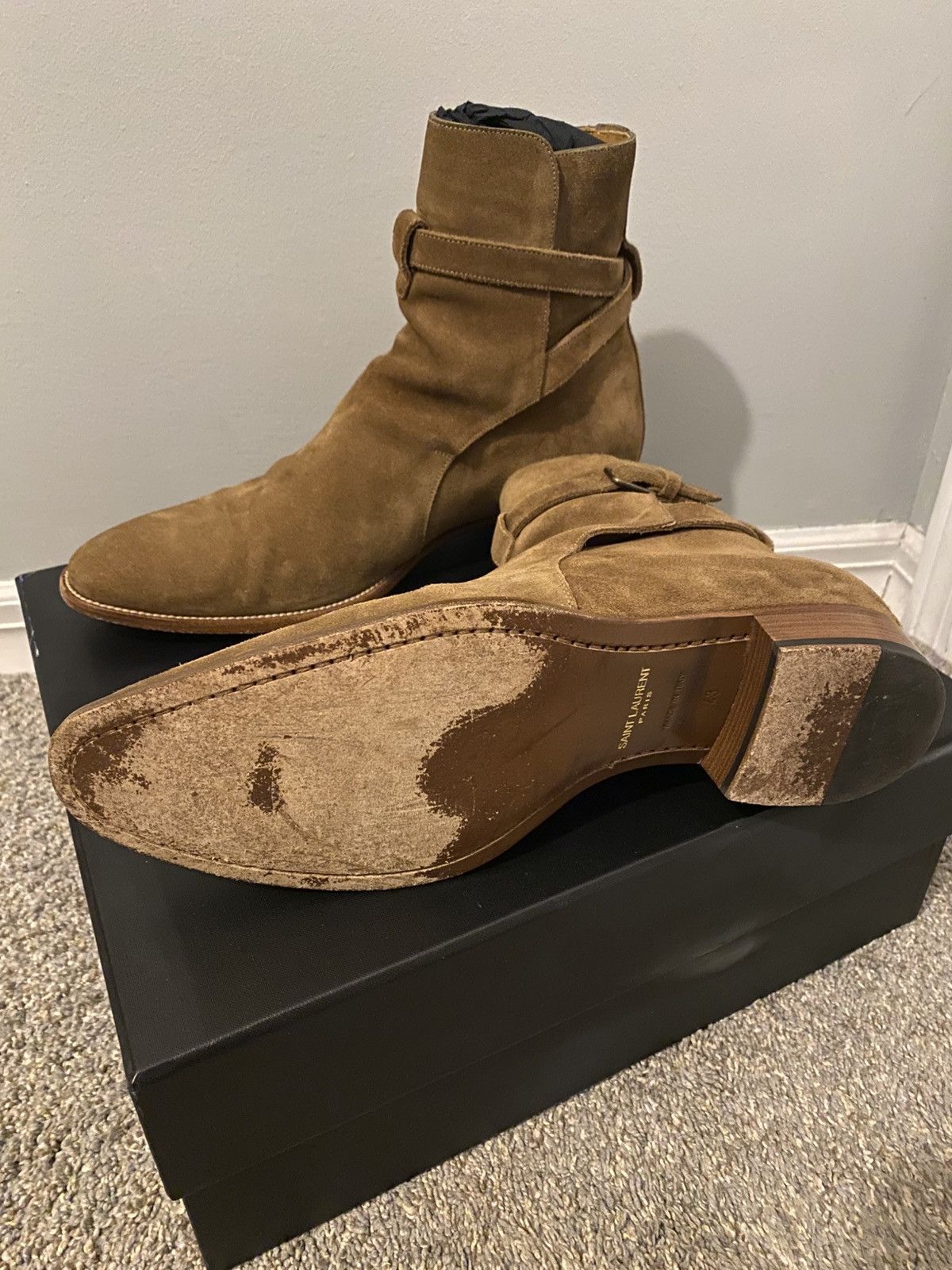 Saint Laurent Paris Saint Laurent Paris Jodphur Boots size 10 Size US 10 / EU 43 - 4 Thumbnail