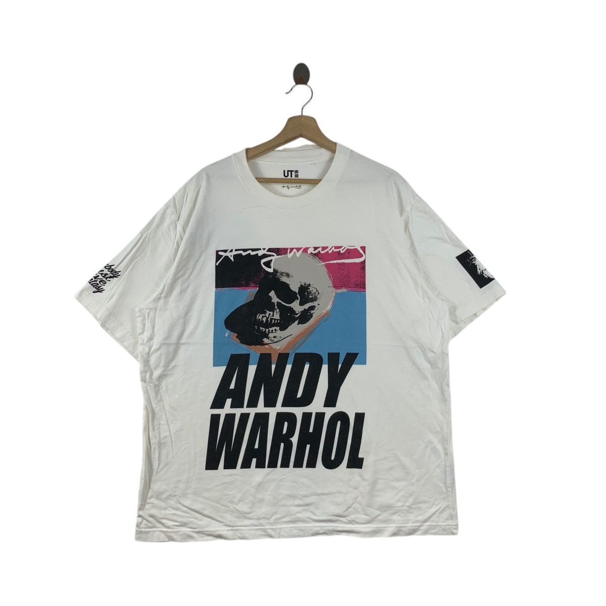 Andy Warhol ANDY WARHOL x UNIQLO Skull Visual Pop Art Illustration Size XL / US 12-14 / IT 48-50 - 1 Thumbnail