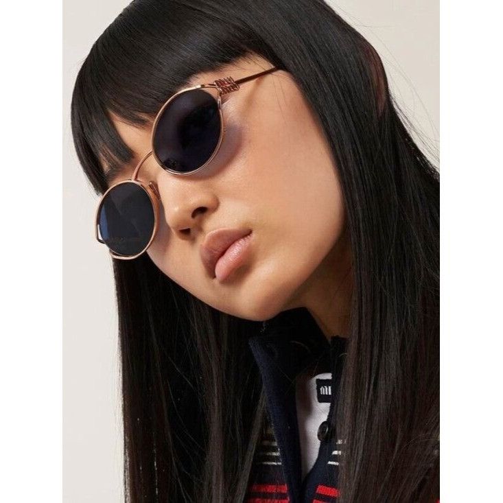 Miu Miu NEW MIU MIU MU52YS ZVF1V1 WOMEN SUNGLASSES SMU 52Y ZVF1V1 OV Size ONE SIZE - 3 Thumbnail