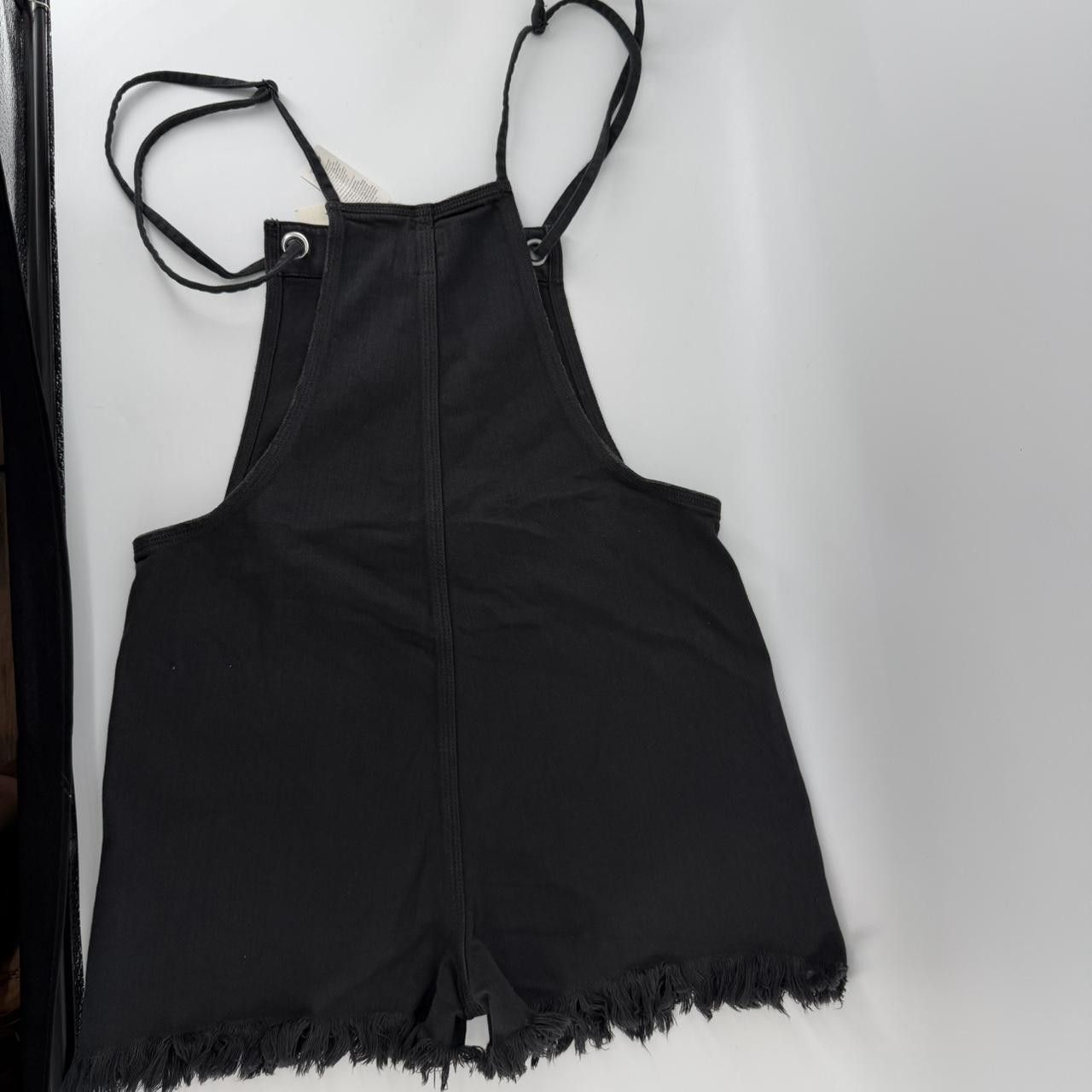 Aries Nwt Aerie Charcoal Denim Overalls Size 26" / US 2 / IT 38 - 4 Thumbnail