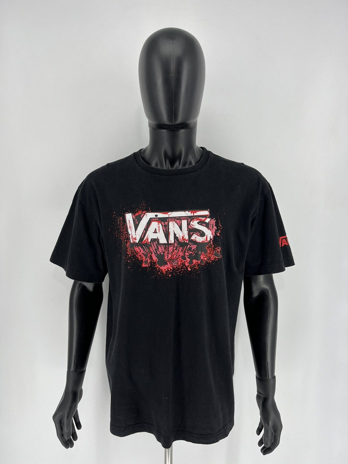 Vans × Vintage Vintage Y2K VANS Skate SK8 Faded T-shirt New York Streetwear Size US L / EU 52-54 / 3 - 2 Thumbnail