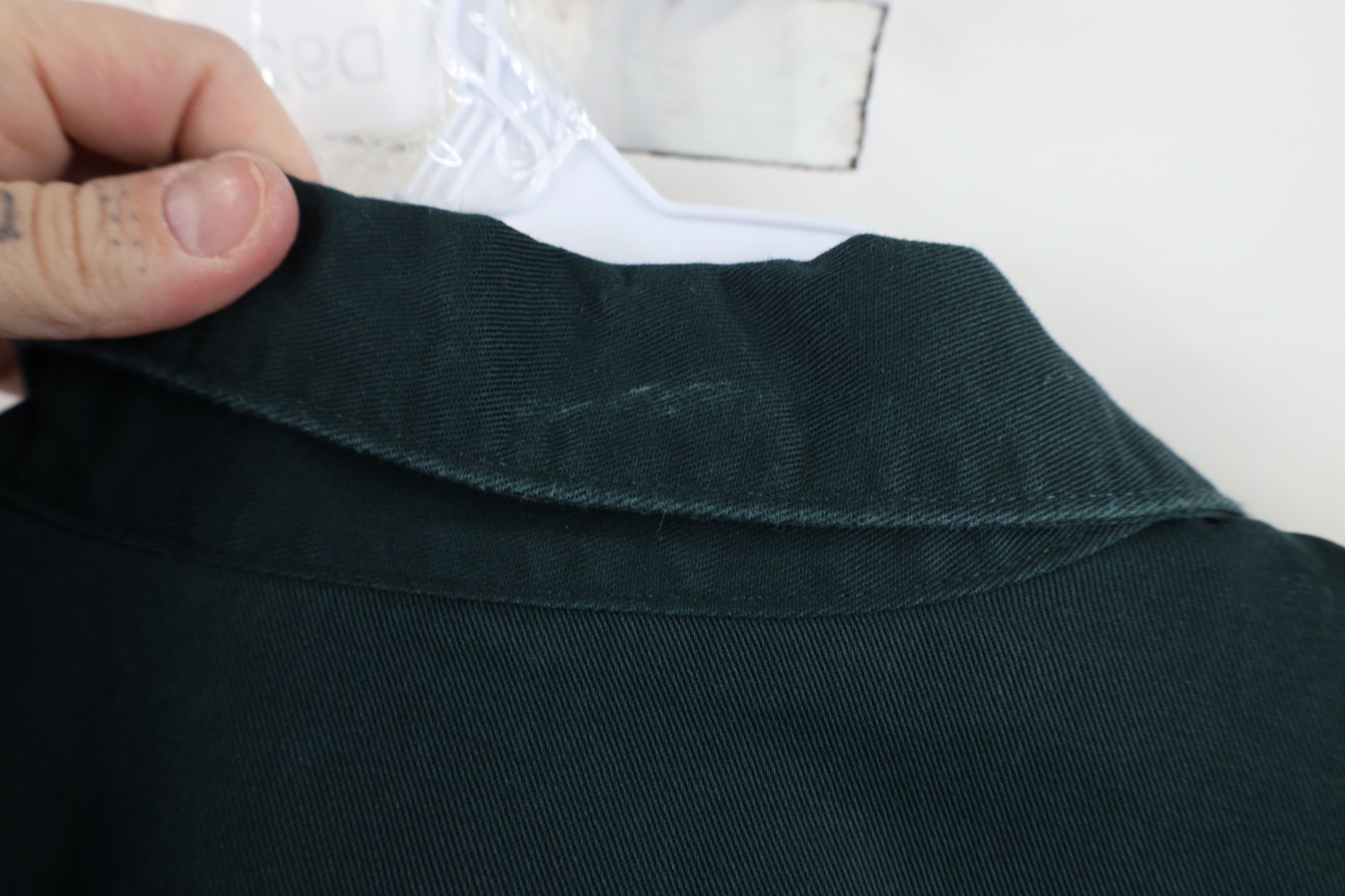 Vintage × Wrangler Vintage 90s Wrangler Cowboy Snap Button Shirt Dark Green Size US XXL / EU 58 / 5 - 11 Thumbnail