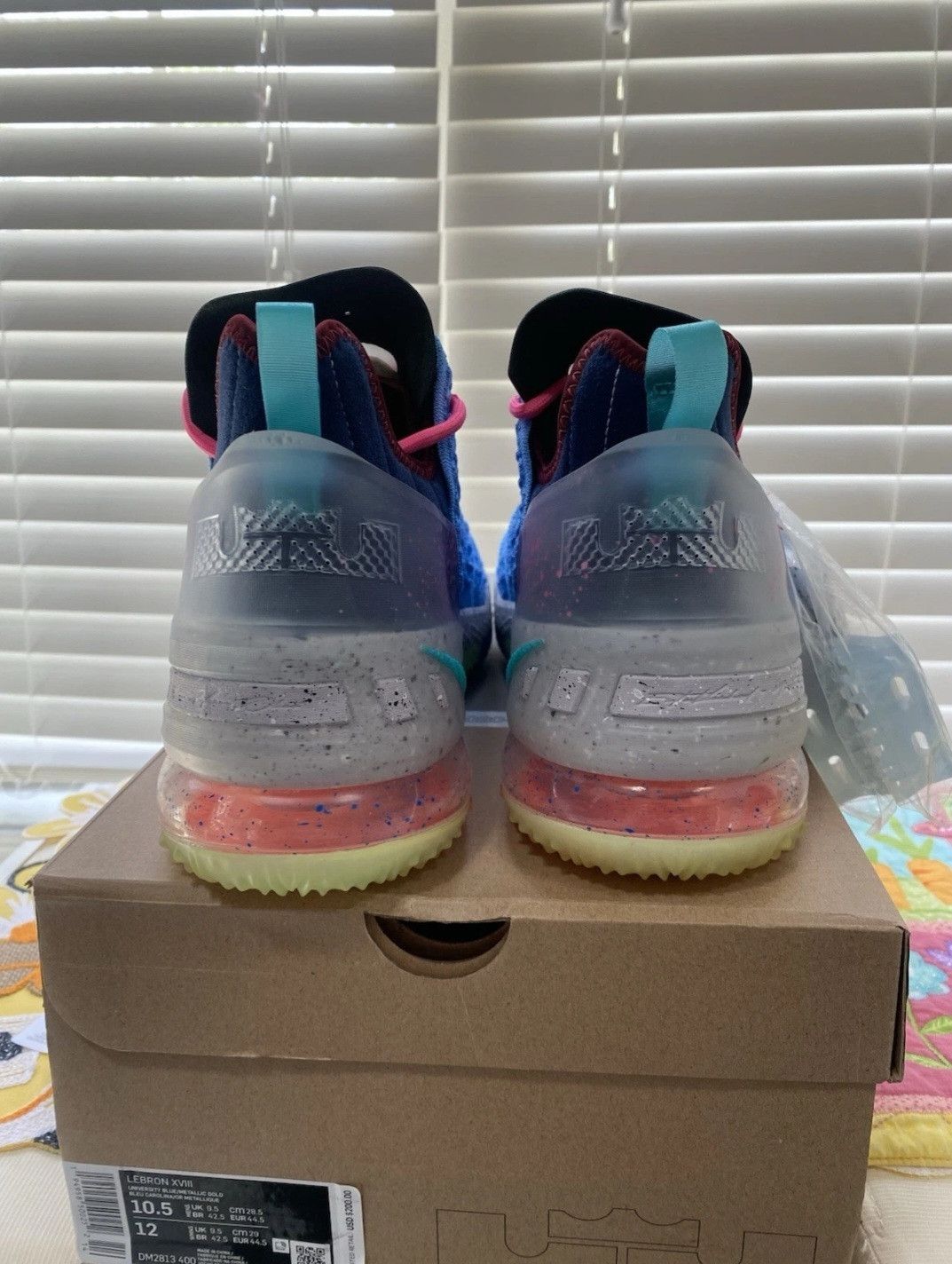Nike Nike LeBron 18 Best Of 1-9 DM2813400 Size 10.5 BRAND NEW DS Size US 10.5 / EU 43-44 - 4 Thumbnail