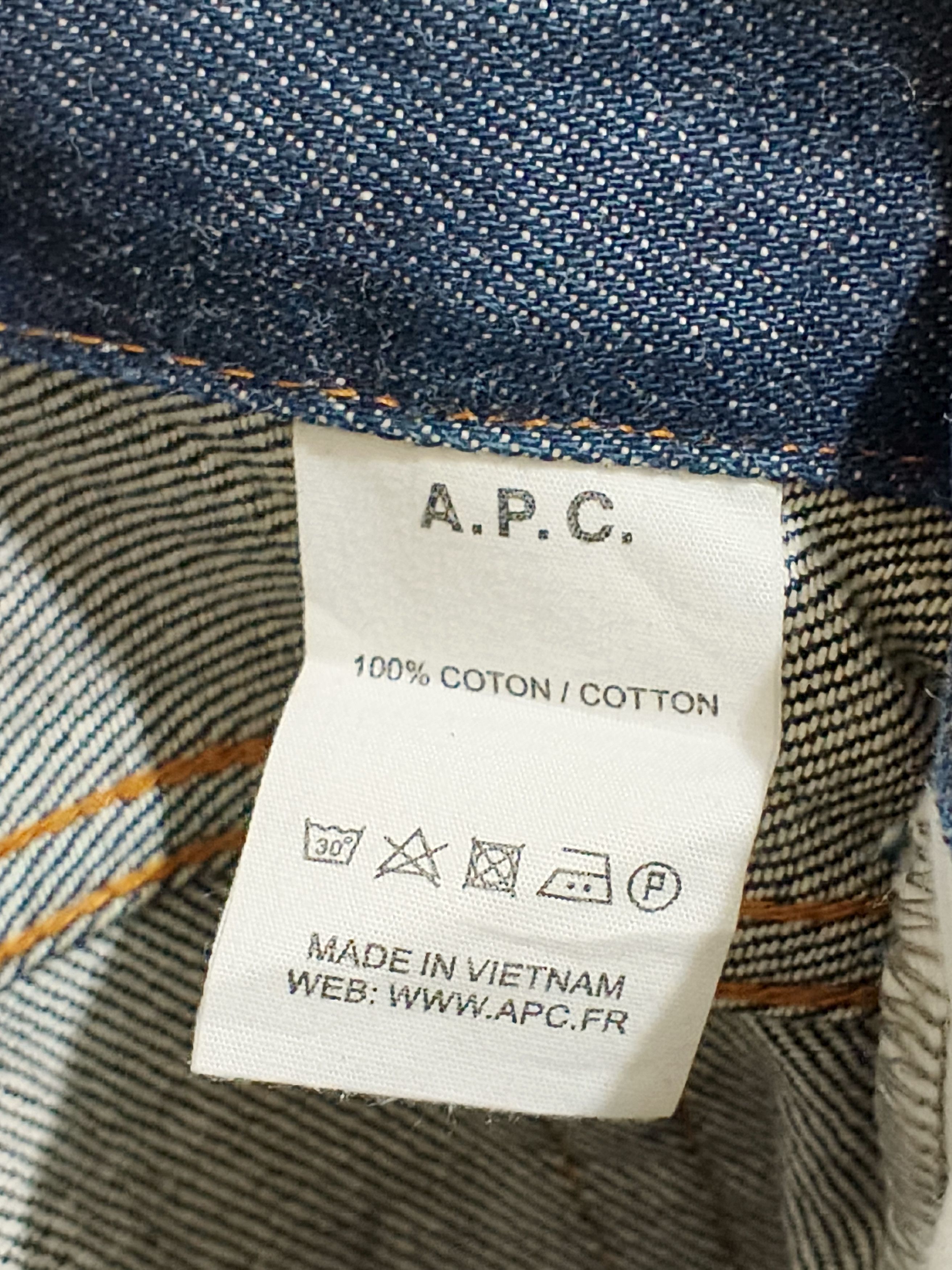 A.P.C. A.P.C. Petit New Standard Raw Selvedge Denim Size US 32 / EU 48 - 12 Thumbnail