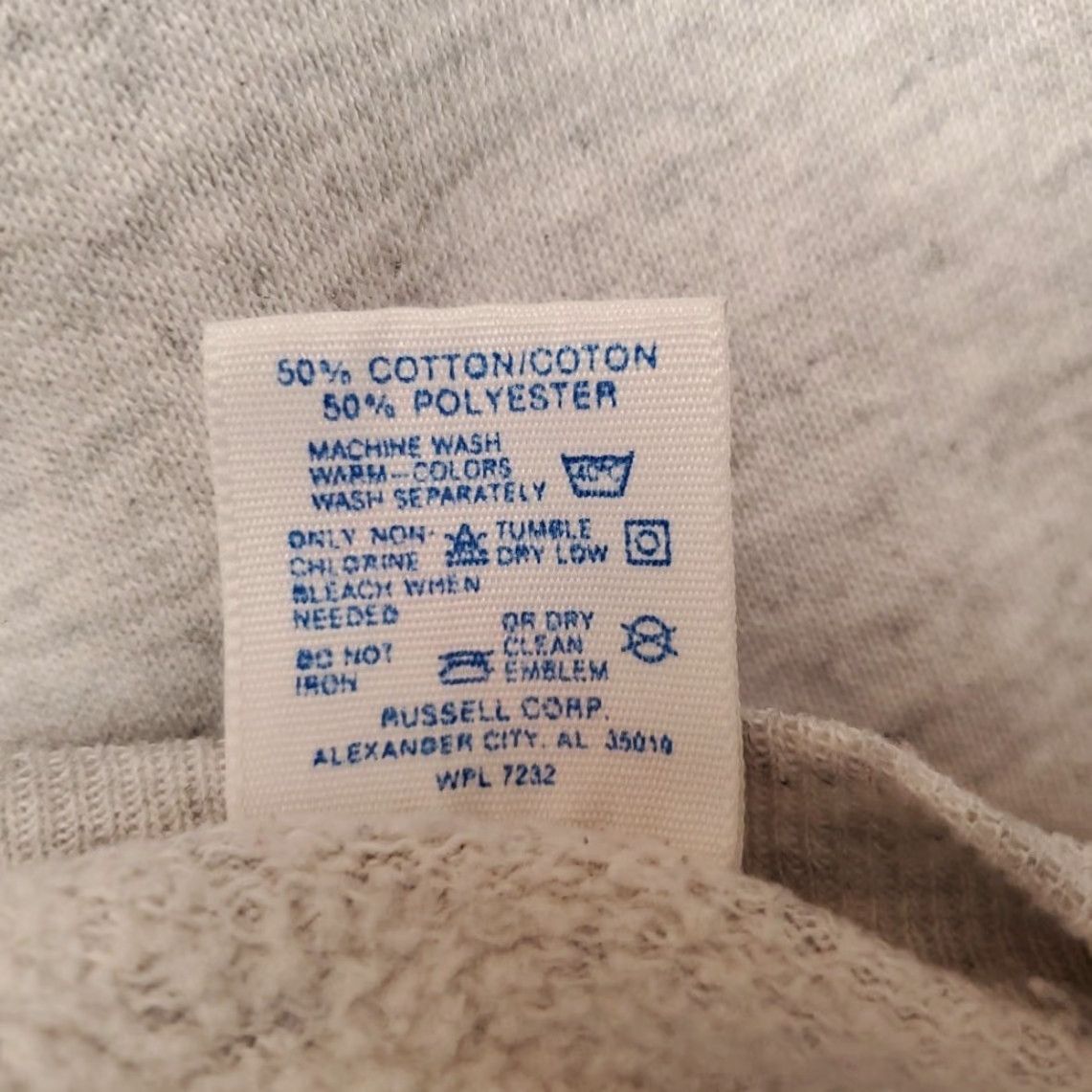 Jerzees VINTAGE Jerzees Sweatshirt Mens M Embroidered Art Graphic Pullover Made in USA Gray Crew Neck 90s USA Flower Mens Size US M / EU 48-50 / 2 - 7 Thumbnail