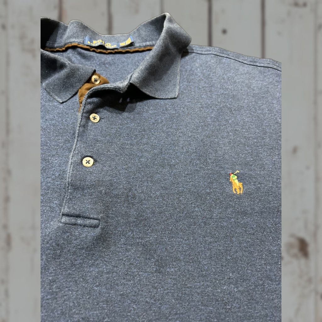 Ralph Lauren Polo Ralph Lauren Classic Fit Long Sleeve Polo Shirt Men’s 3XLT Blue Flesh Pony Size US XXL / EU 58 / 5 - 1 Thumbnail