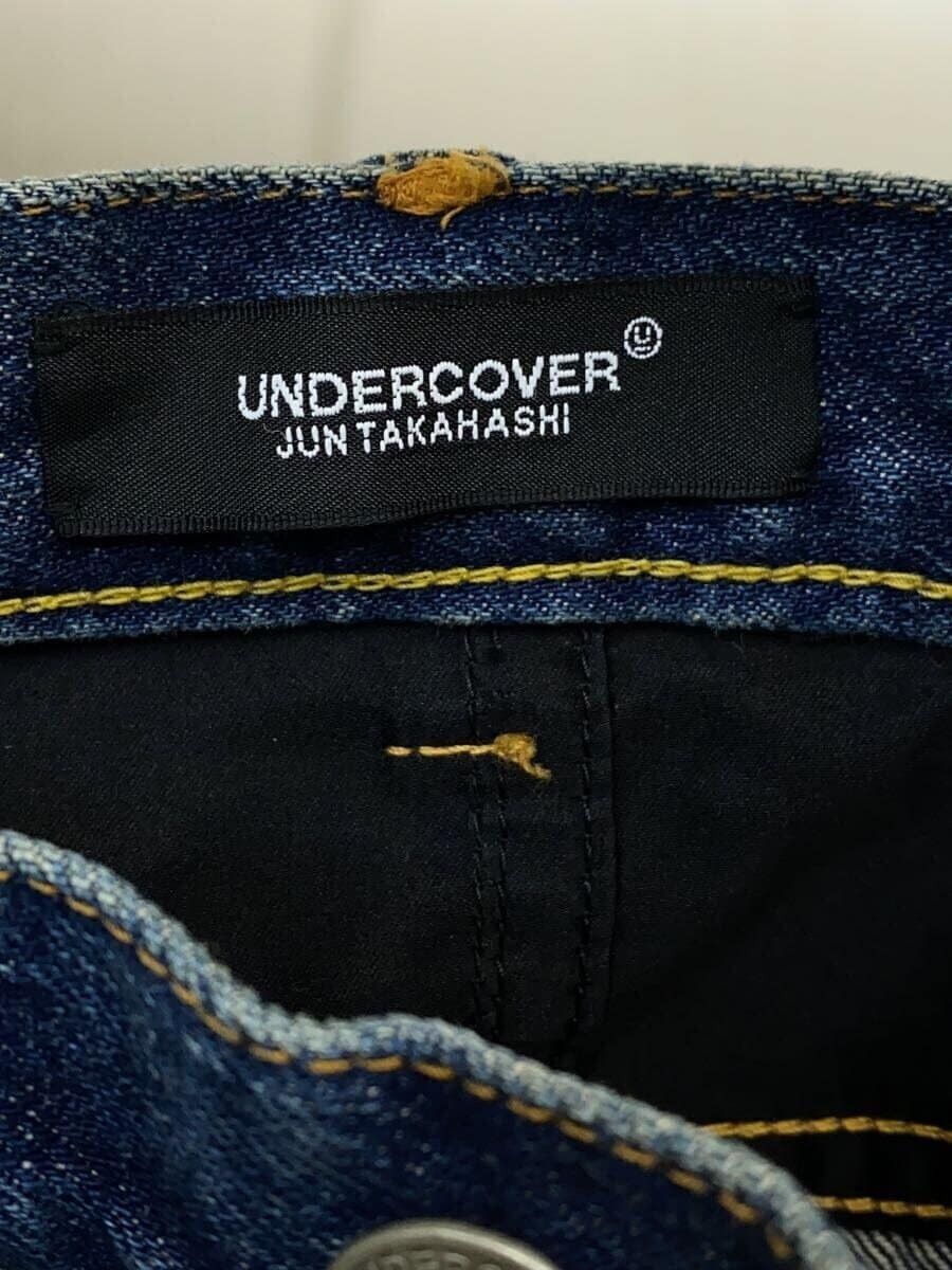 Undercover AW21 Hybrid Silk Panel Denim Jeans Size US 27 - 7 Thumbnail