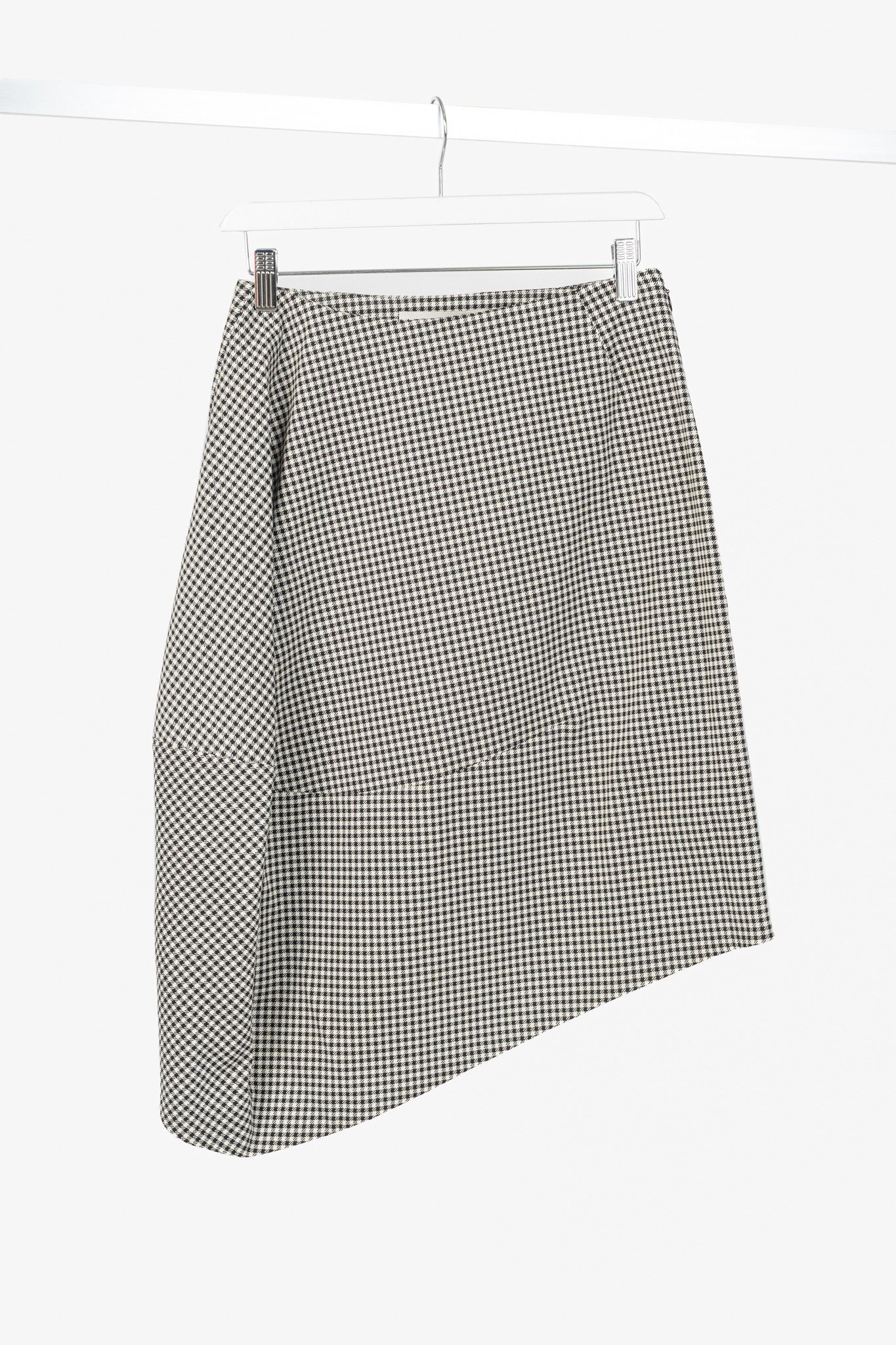 Stella McCartney Stella McCartney PF14 Claudia Dogtooth Cotton Tulip Skirt Size 27" / US 4 / IT 40 - 1 Thumbnail