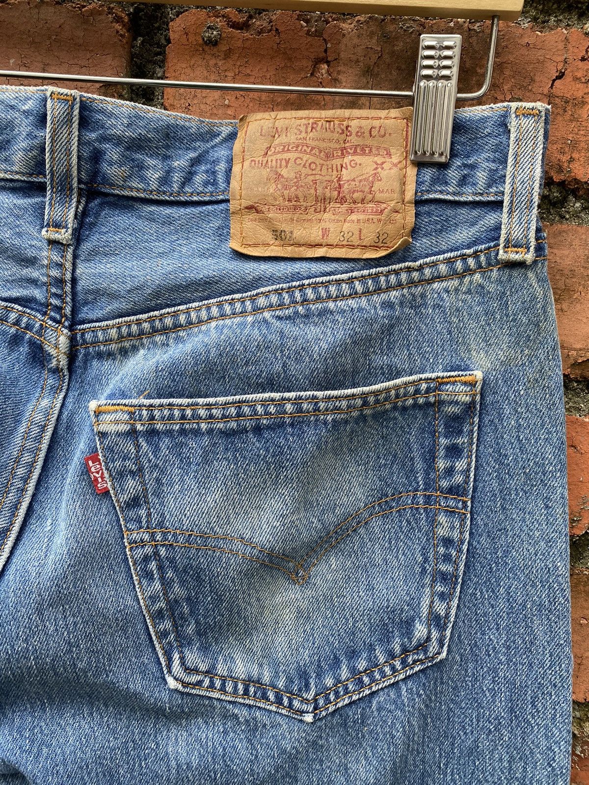 Levi's × Levi's Vintage Clothing × Vintage W32x31 vintage levi's 501 90s made in USA Size US 32 / EU 48 - 3 Thumbnail
