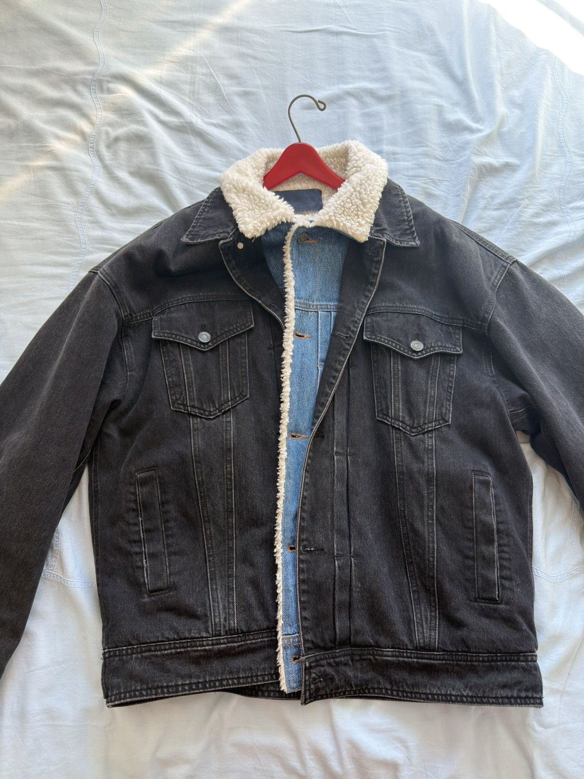 Juun.J Juun.J Black Layered Denim Jacket Size US L / EU 52-54 / 3 - 2 Thumbnail