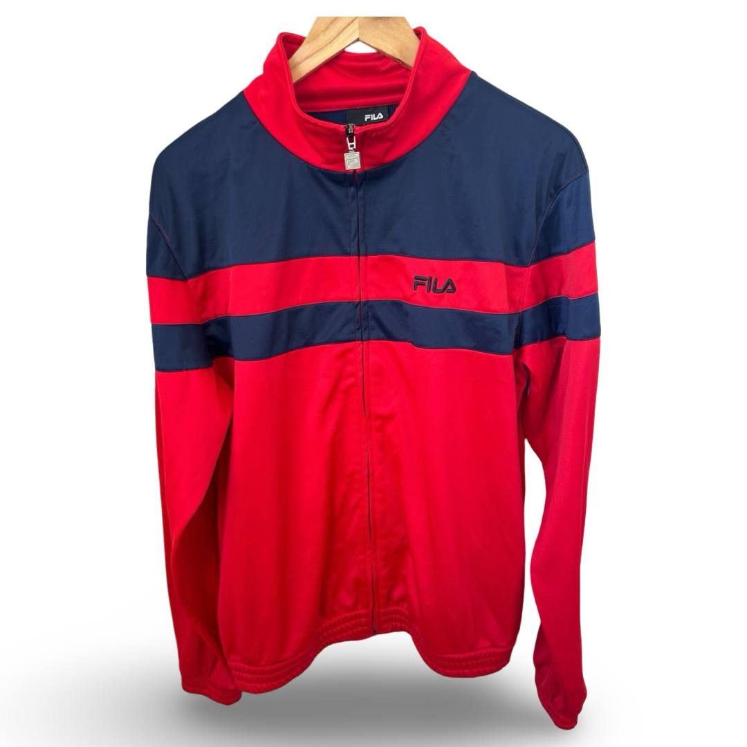 Fila Fila vtg tracktop #714 Size US L / EU 52-54 / 3 - 1 Thumbnail