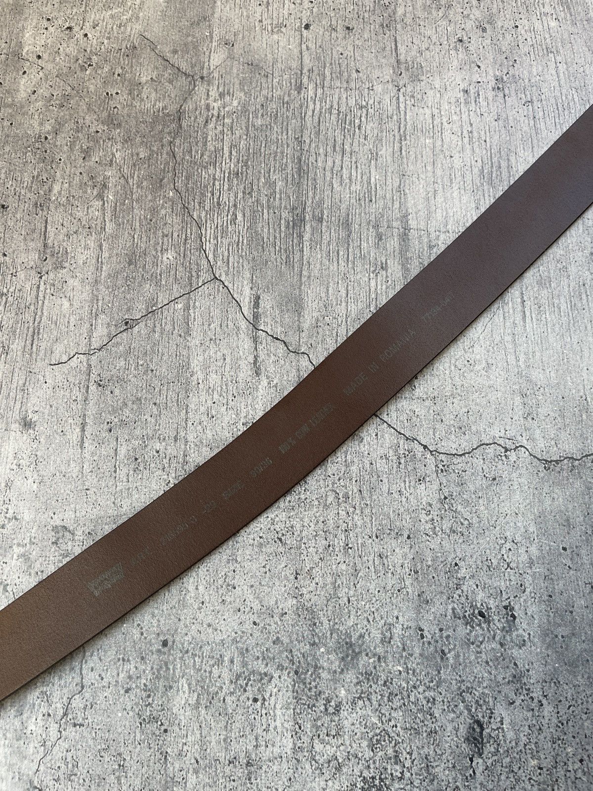 Levi's × Vintage Vintage Levis Belt Brown Leather Y2K Size ONE SIZE - 7 Thumbnail