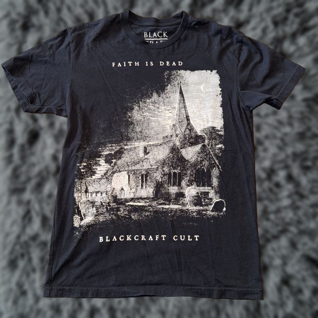 Vintage Blackcraft Cult Shirt Size Small Faith Is Dead Goth Punk Size US S / EU 44-46 / 1 - 1 Thumbnail