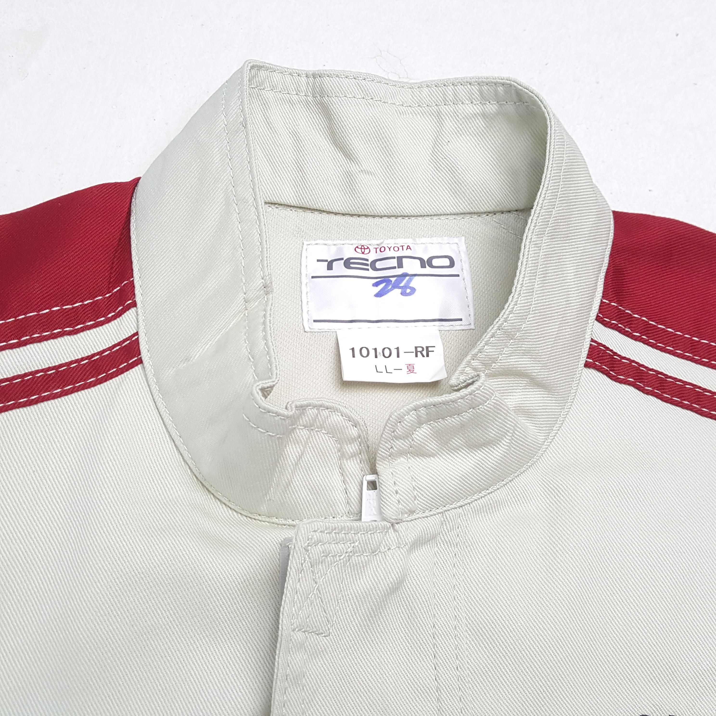 Japanese Brand × Vintage Vintage TOYOTA TECNO Japanese Racing Teams Coverall Jacket Size US M / EU 48-50 / 2 - 15 Thumbnail