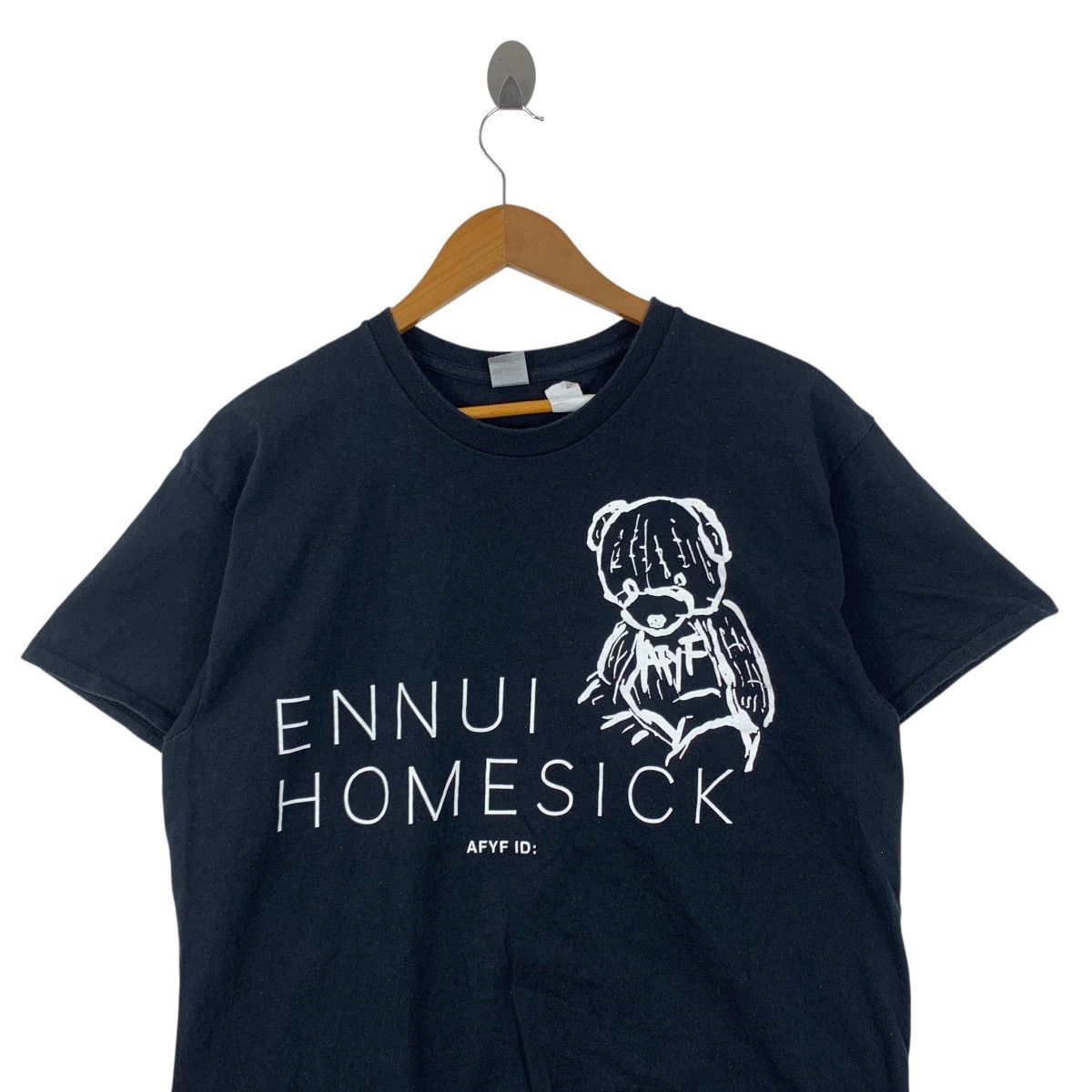 Japanese Brand ENNUI HOMESICK Afyf ID Japanese Idol Brand Bear Tshirt Size US M / EU 48-50 / 2 - 2 Thumbnail