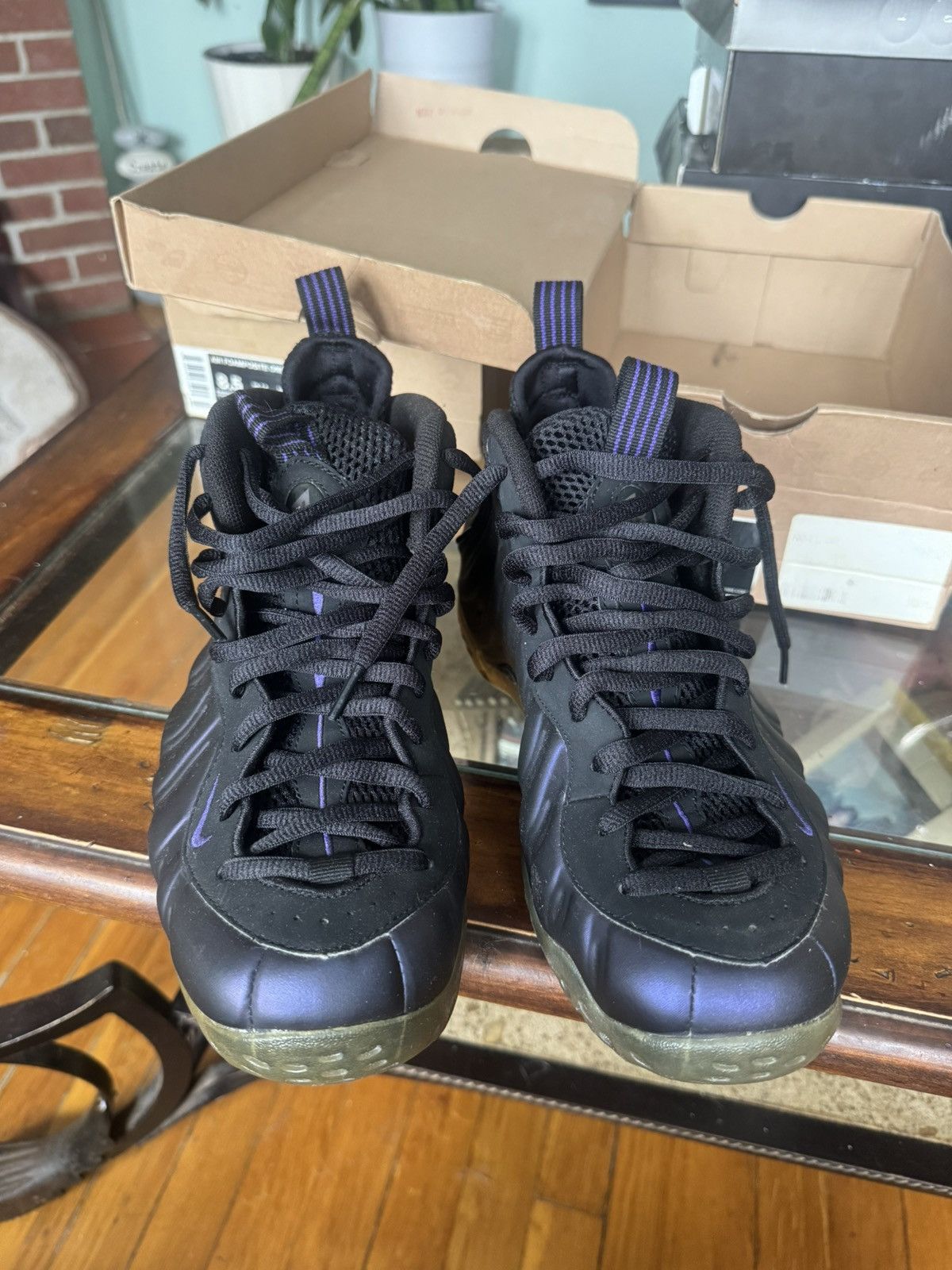 Nike Vintage 2009 Nike Air Foamposite “Eggplant” – Classic Pair 🔥 Size US 8.5 / EU 41-42 - 3 Thumbnail