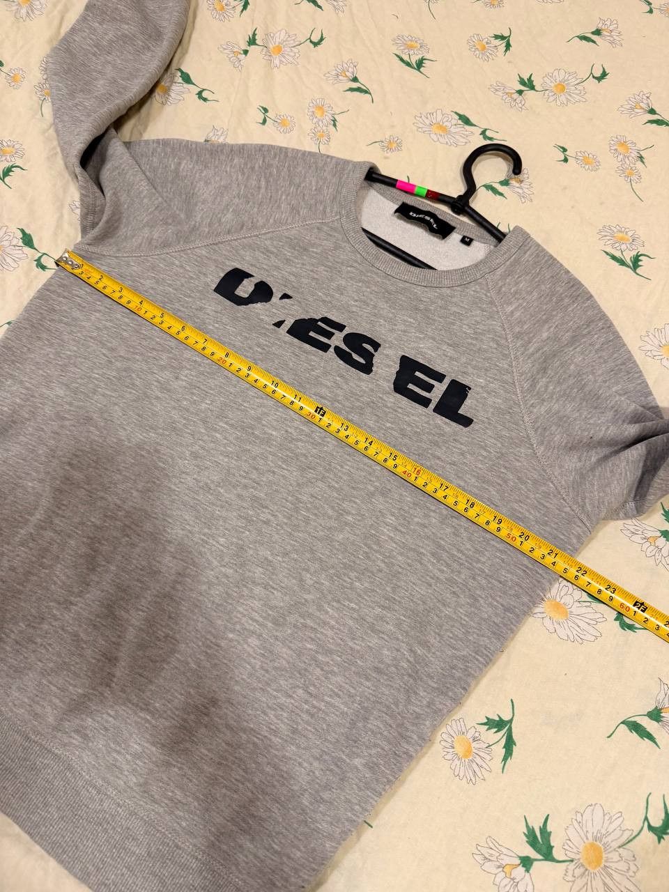 Diesel Vintage Diesel Big Center Logo Sweatshirt Grey Size US M / EU 48-50 / 2 - 5 Thumbnail