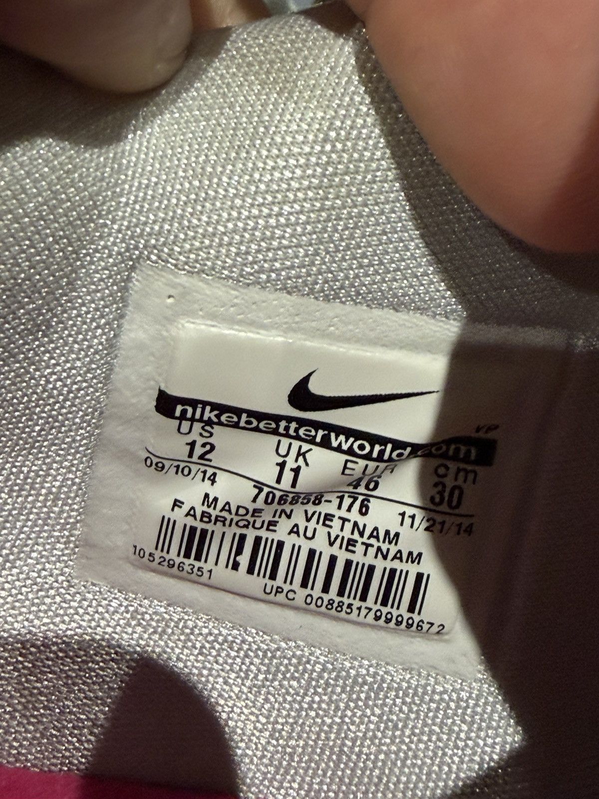 Nike Size 12 - Nike KD 7 Aunt Pearl White Size US 12 / EU 45 - 11 Thumbnail