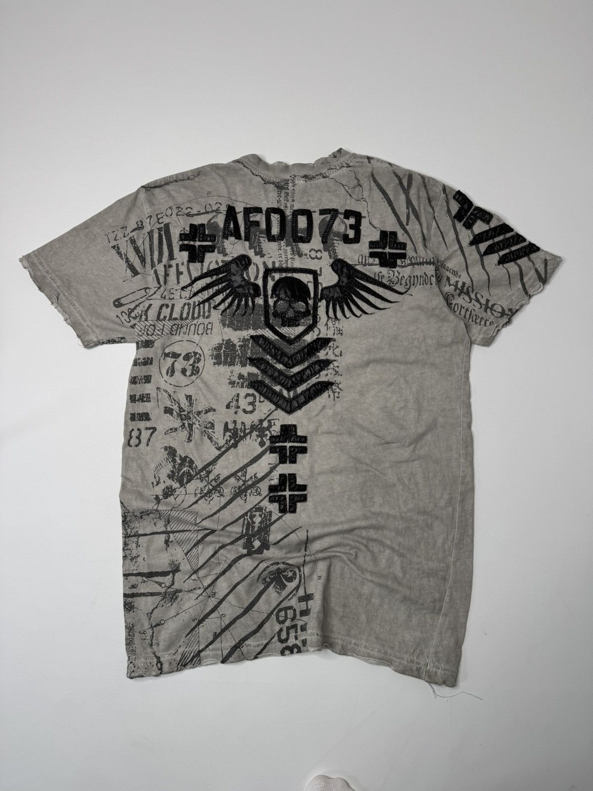 Affliction Real Affliction tee y2k swag distressed grunge 00s swag sk8 Size US S / EU 44-46 / 1 - 2 Thumbnail