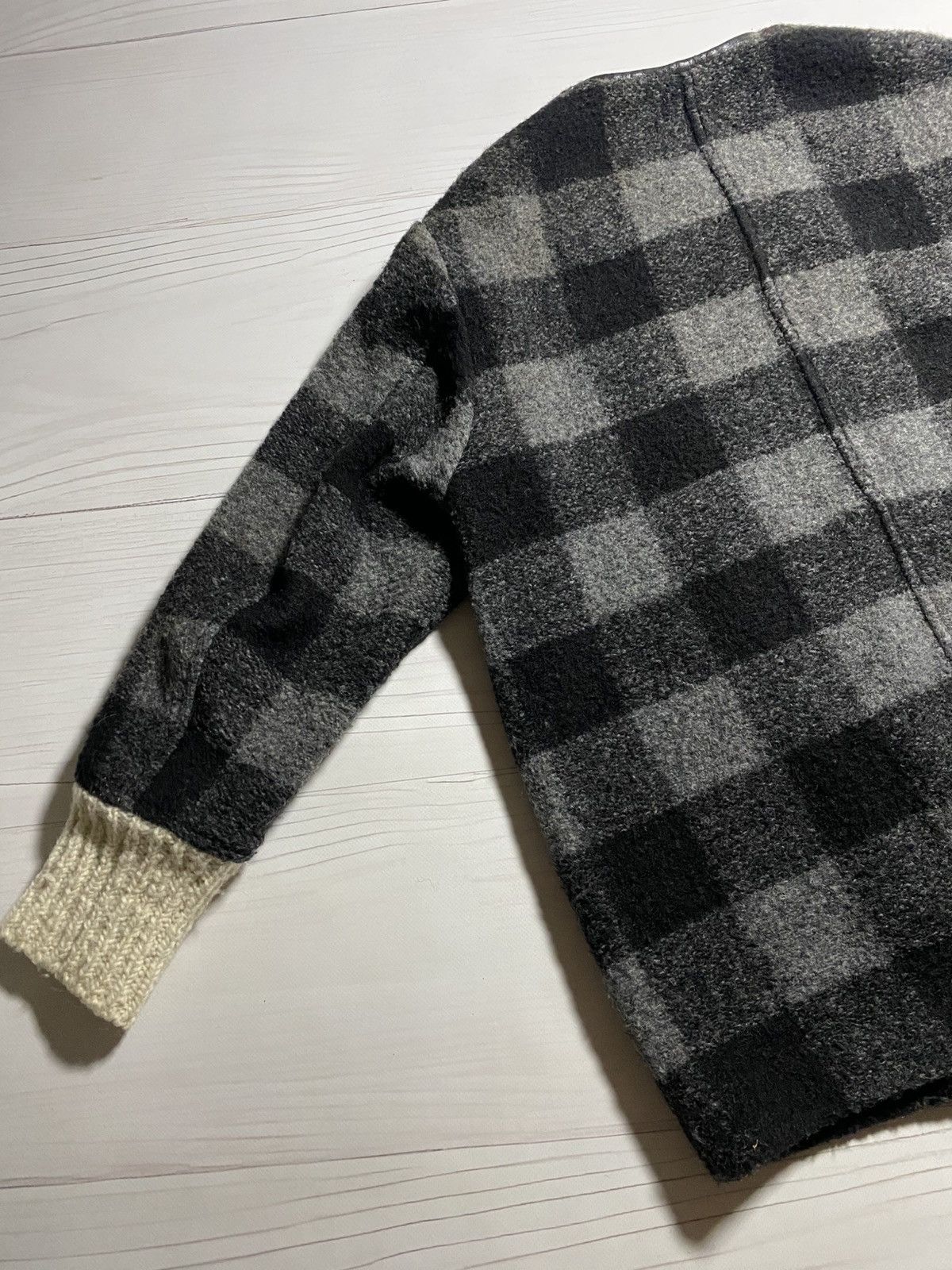 Isabel Marant Etoile Isabel Marant Etoile Plaid wool black/grey jacket Size US M / EU 48-50 / 2 - 17 Thumbnail