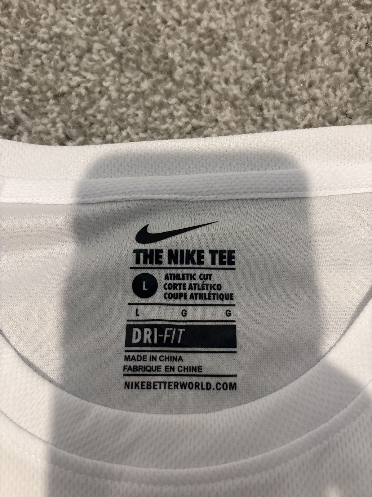 Nike FITS VERY SMALL Nike UNC Long Sleeve Shirt Size Large Size US L / EU 52-54 / 3 - 2 Thumbnail