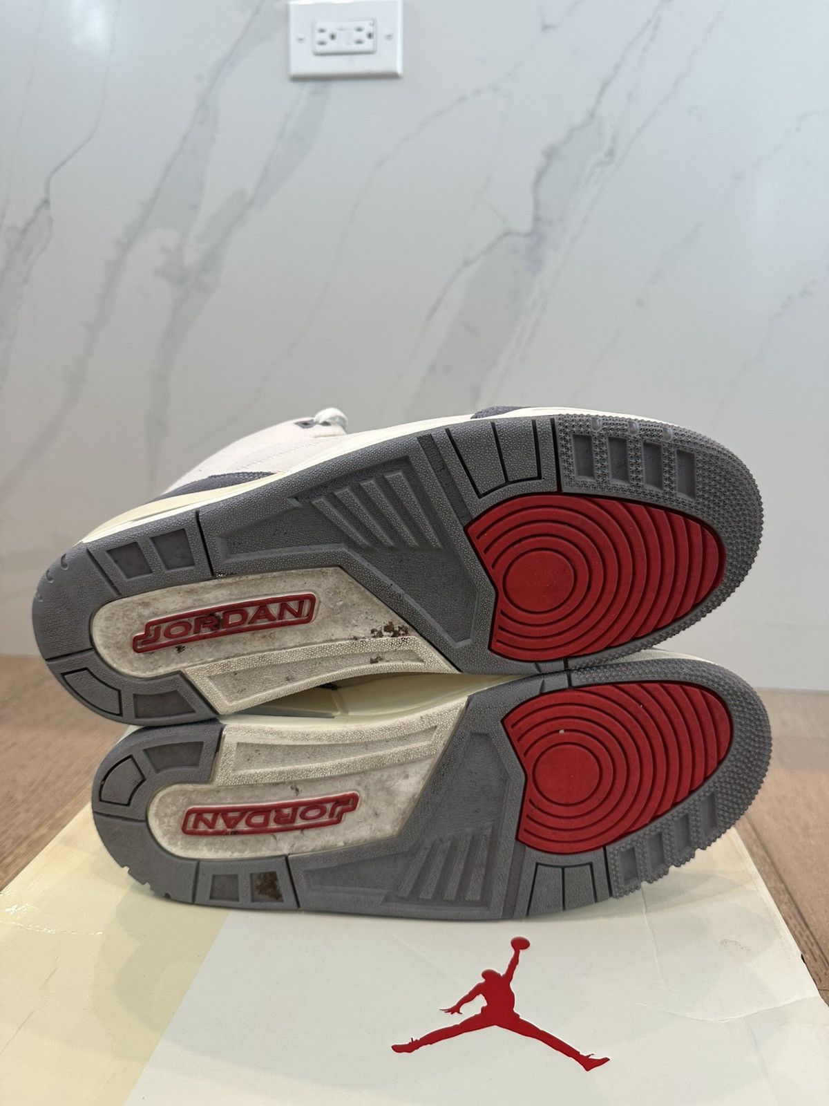 Jordan Brand Jordan 3 Retro Muslin Size US 10 / EU 43 - 6 Thumbnail