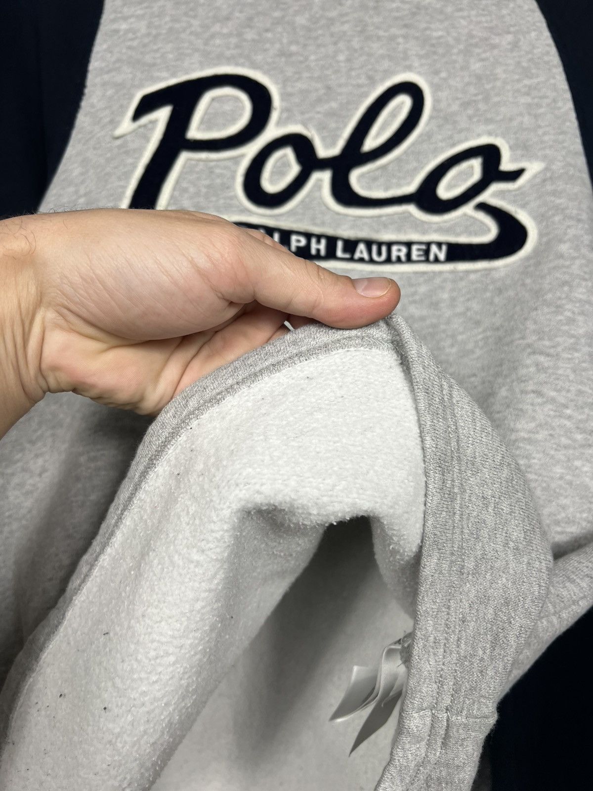 Polo Ralph Lauren Polo Ralph Lauren Baseball Sweatshirt With Big Logo Size S Size US S / EU 44-46 / 1 - 8 Thumbnail
