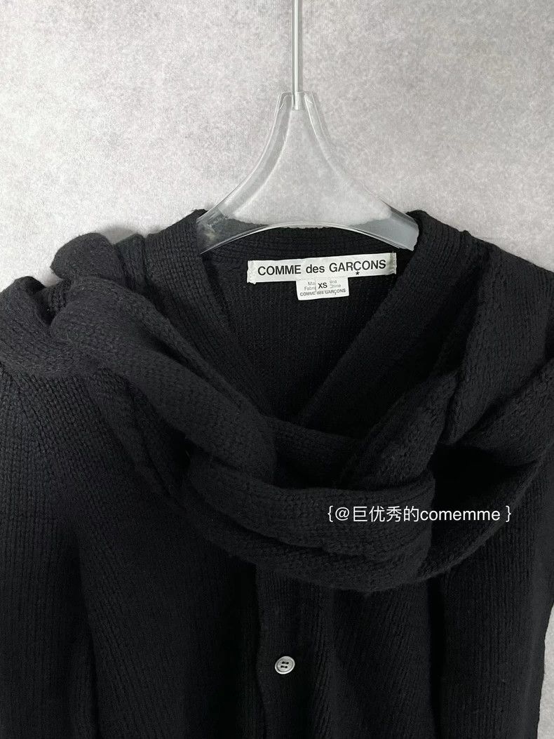 Comme des Garcons Comme Des Garcons Chain-and-loop scarf, one-piece knit jac Size XS / US 0-2 / IT 36-38 - 5 Thumbnail