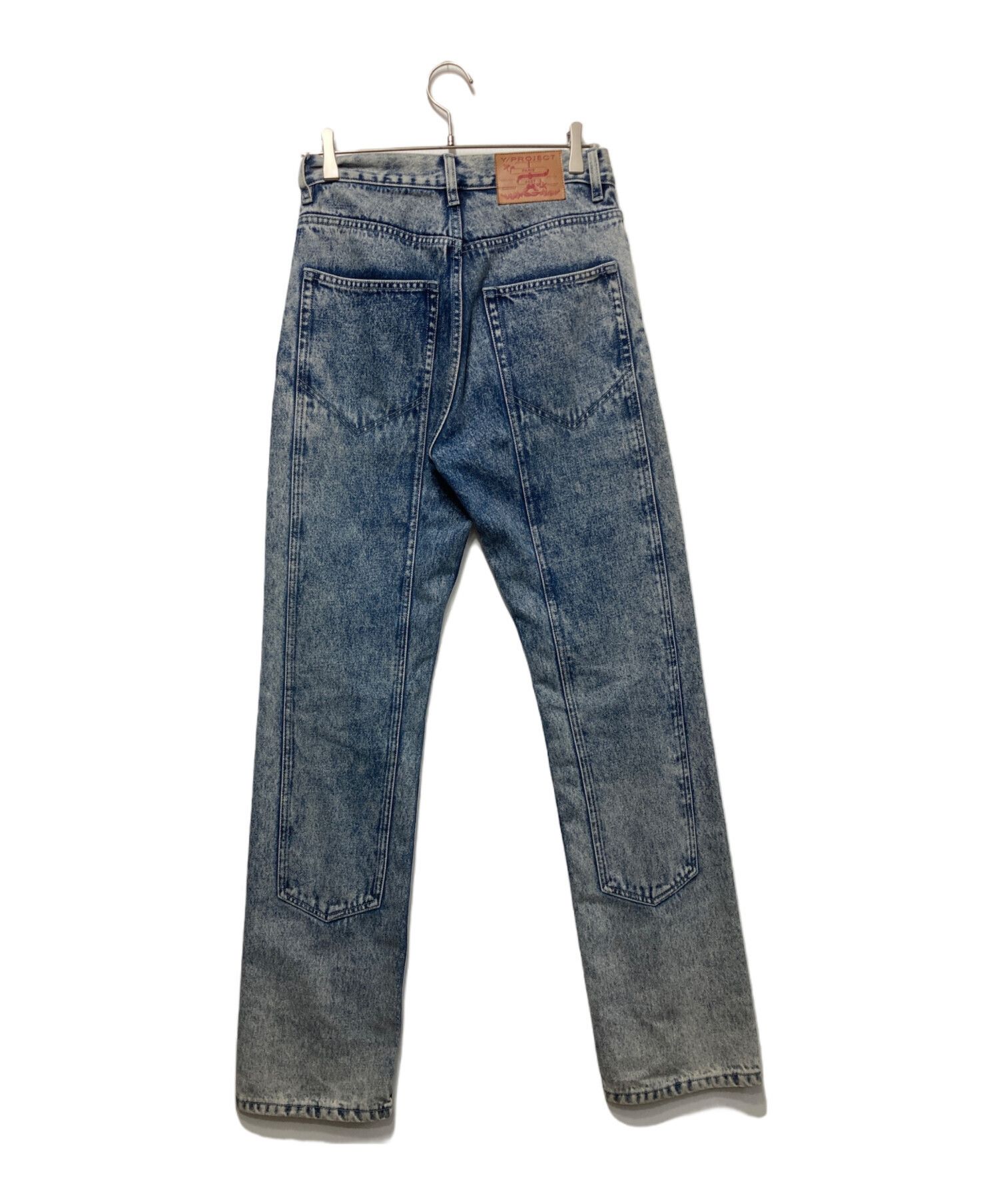 Y/Project Y/PROJECT French Seam Design Denim Pants Blue W28 Size US 30 / EU 46 - 2 Thumbnail