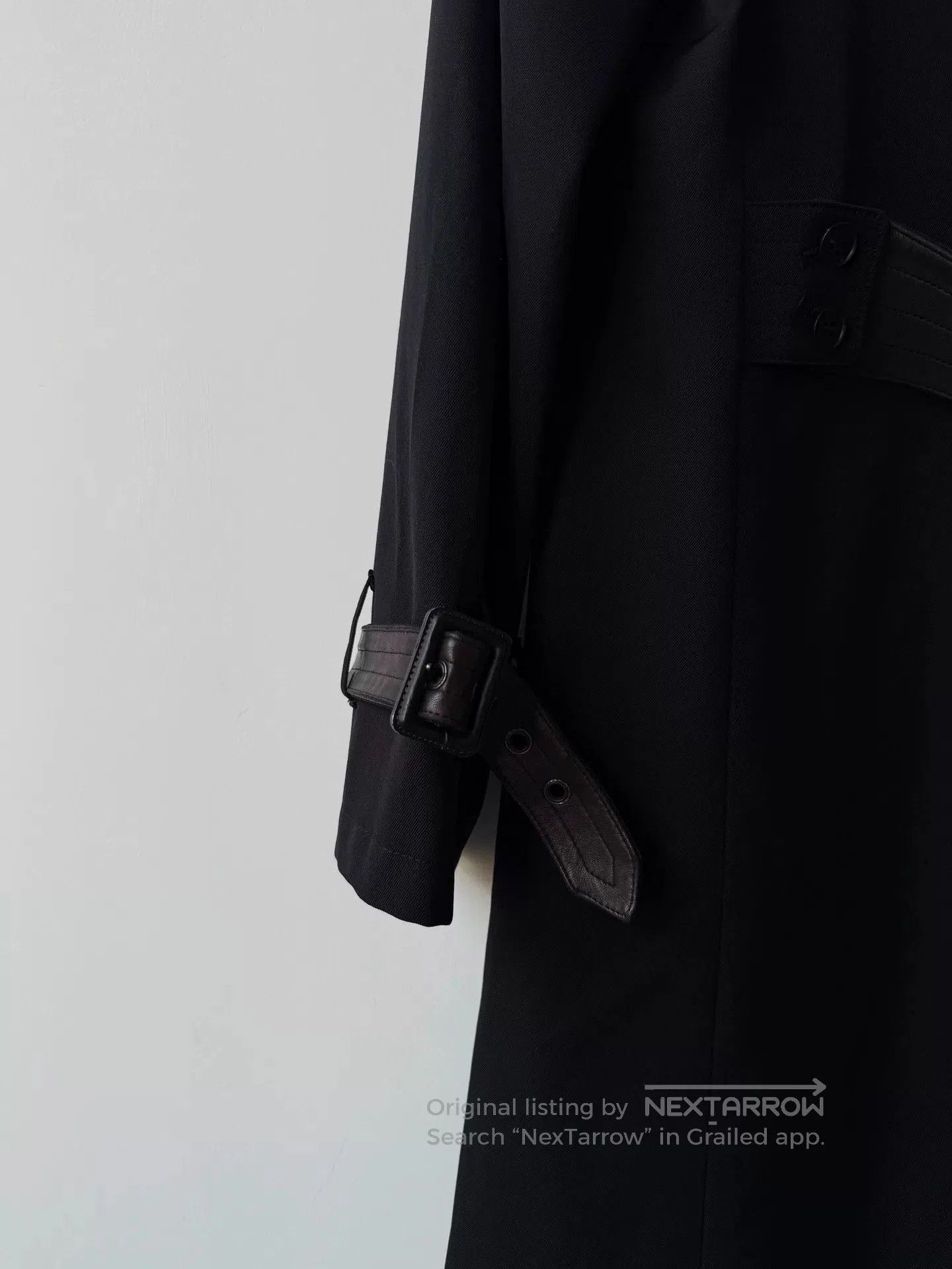 Jean Paul Gaultier Jean Paul Gaultier Wool Trench Coat. Size US L / EU 52-54 / 3 - 7 Thumbnail