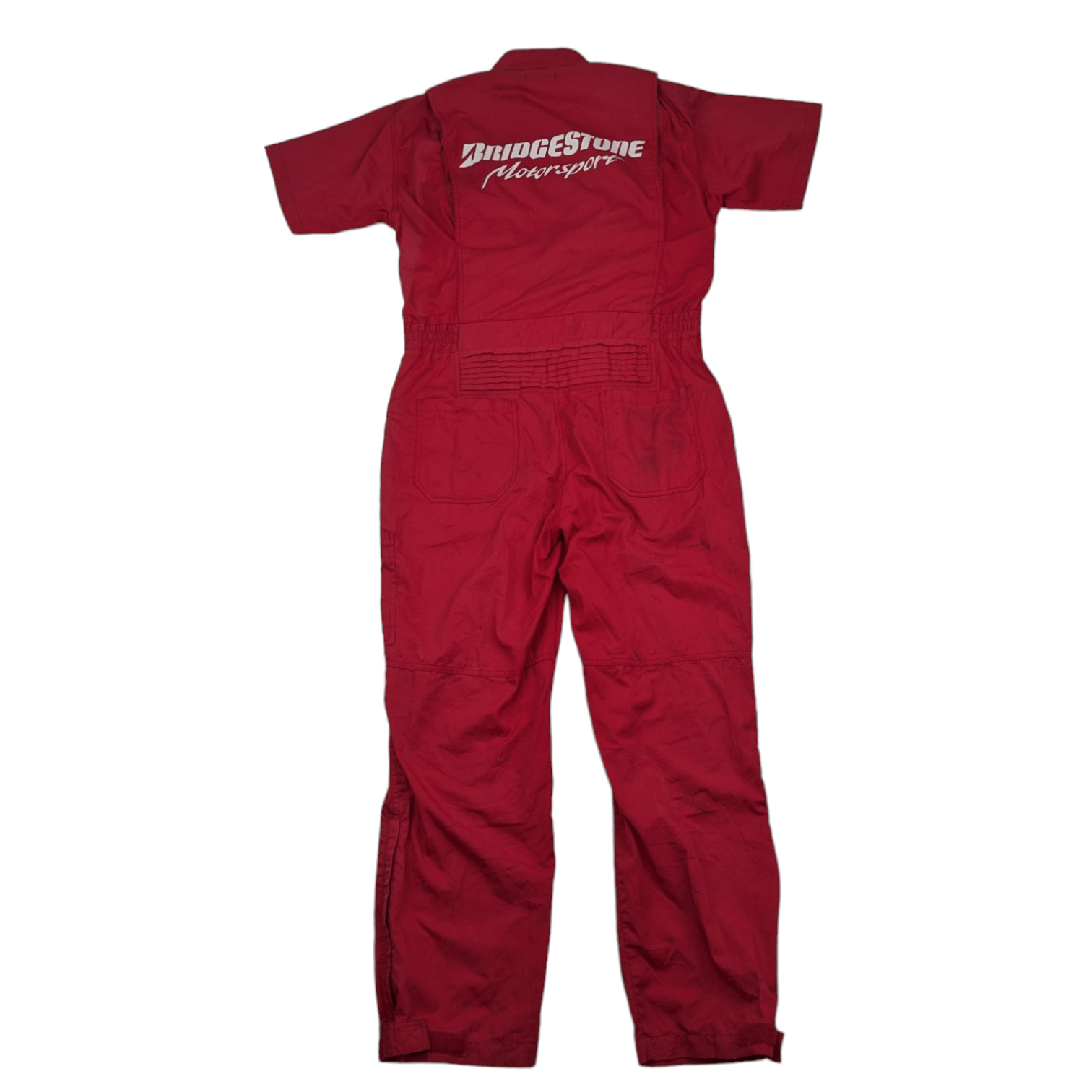 Japanese Brand Vintage BRIDGESTONE Racing Overall Jumpsuit Size US 35 - 6 Thumbnail