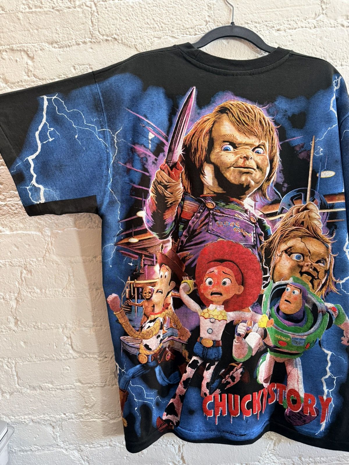 Vintage Bootleg Chucky Story Tee Size US L / EU 52-54 / 3 - 6 Thumbnail